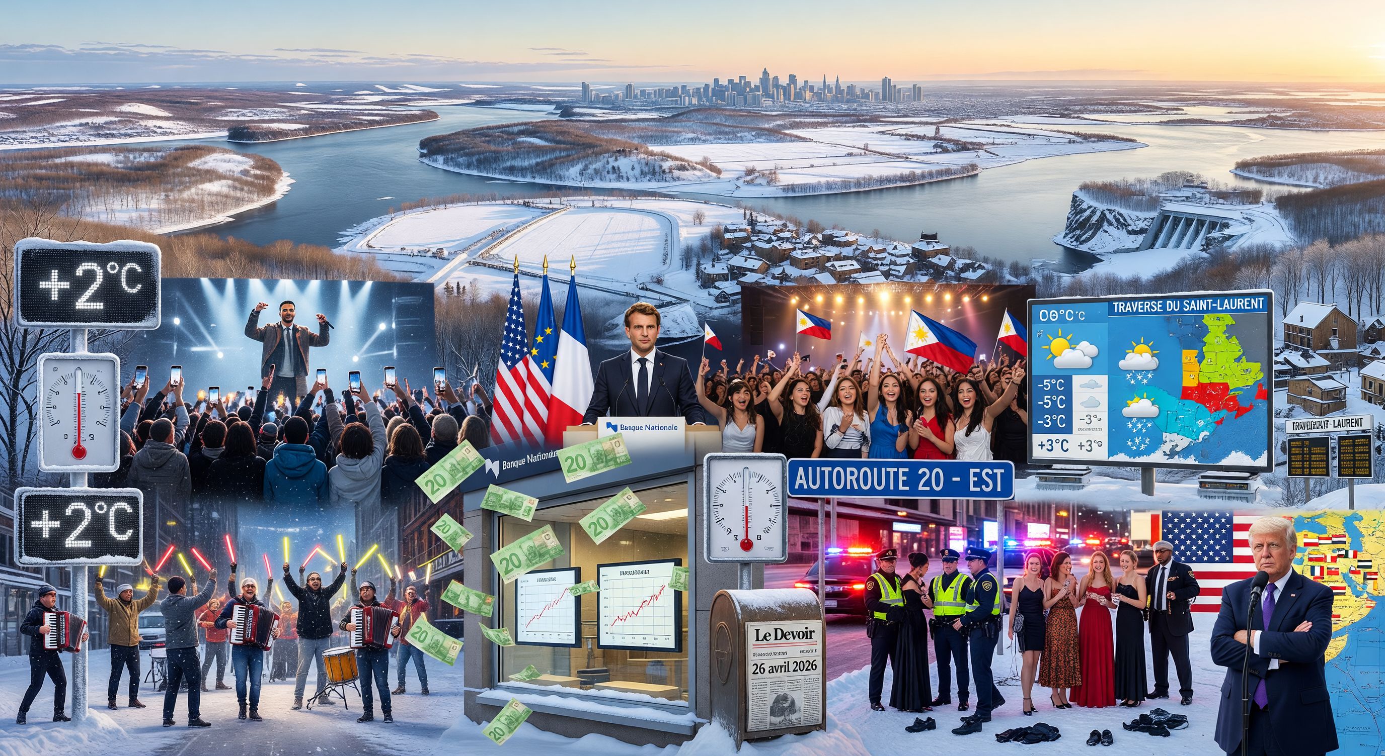 Actualit&eacute;s du Qu&eacute;bec