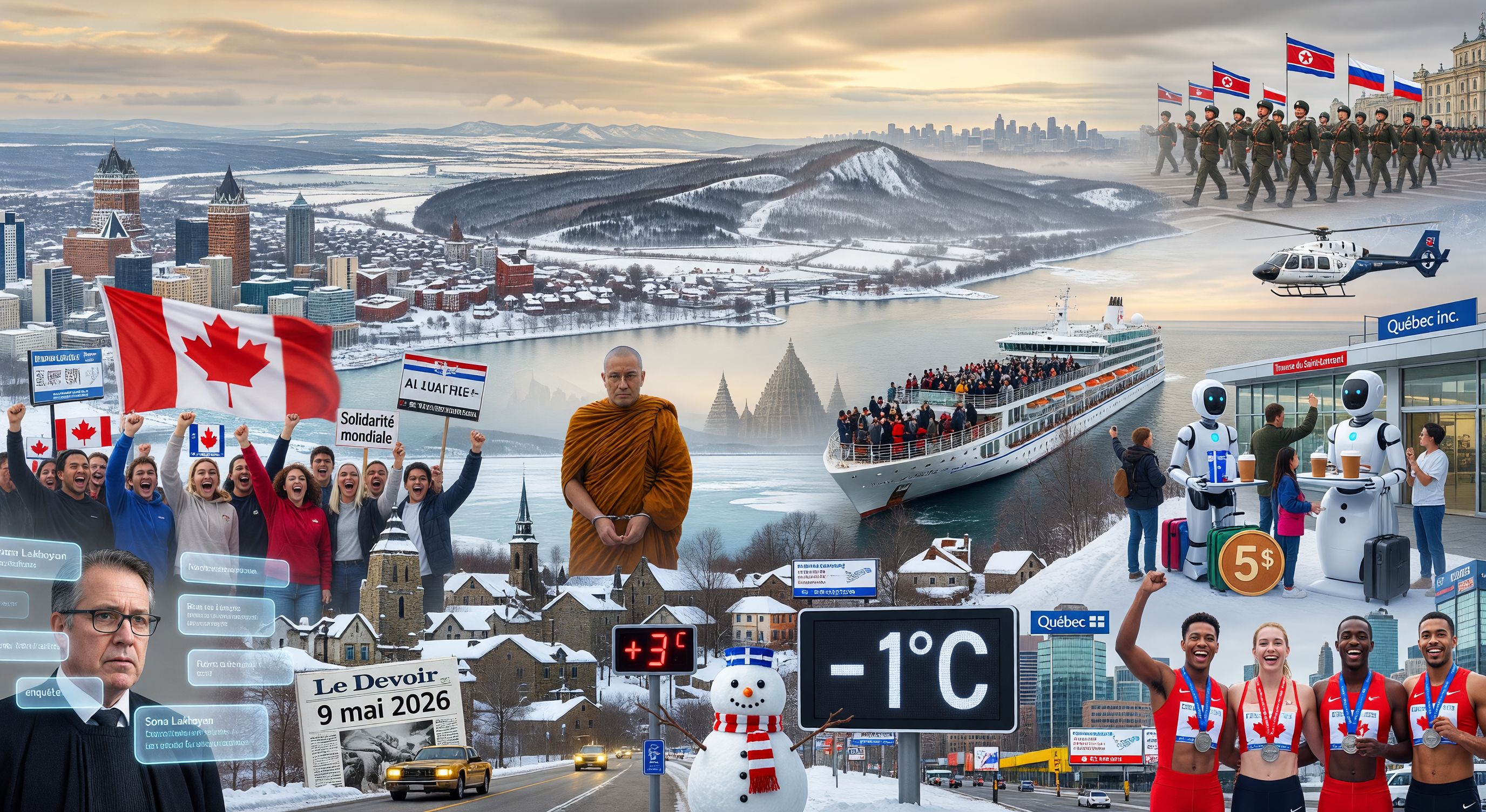 Actualit&eacute;s du Qu&eacute;bec