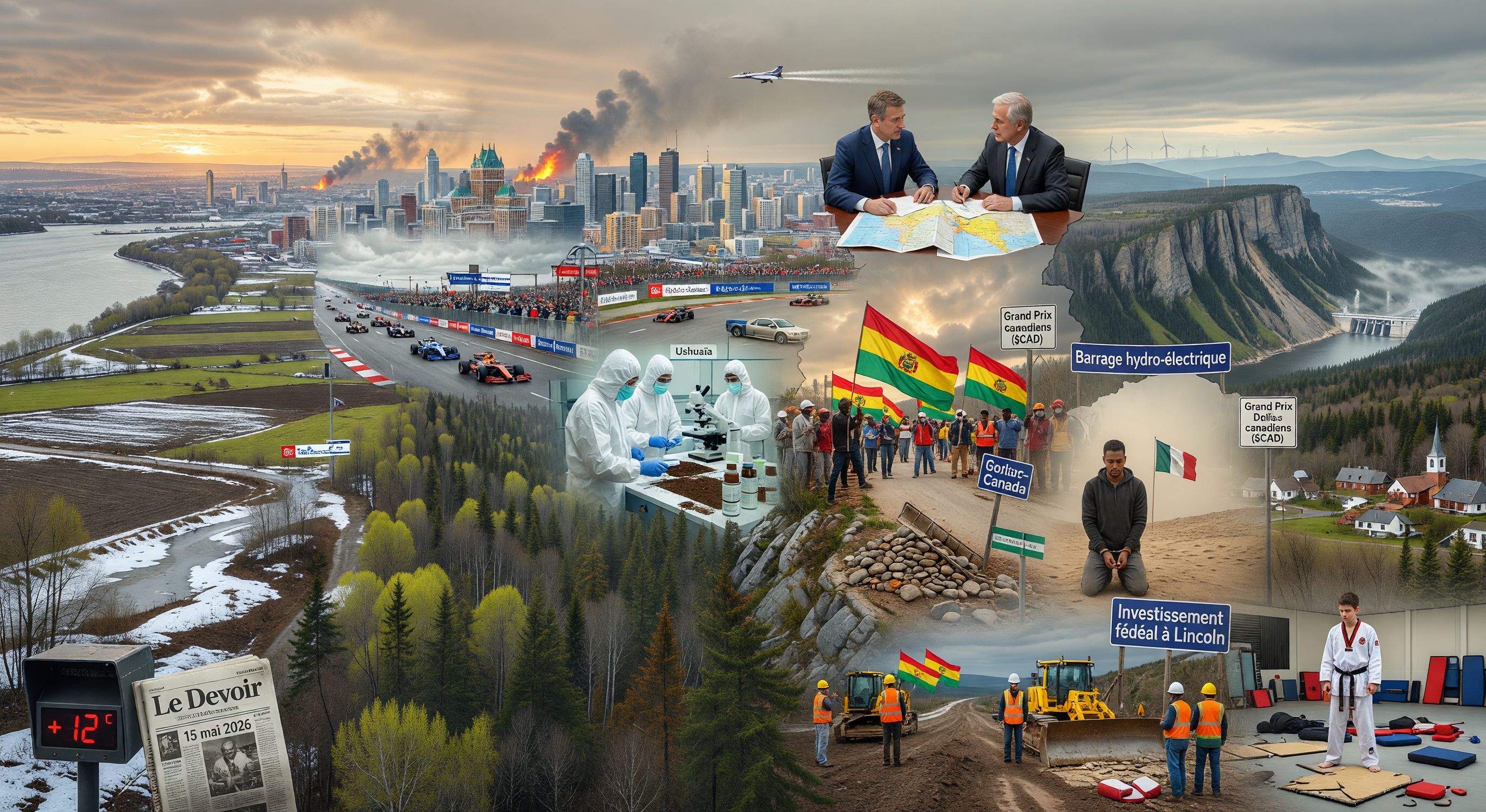 Actualit&eacute;s du Qu&eacute;bec