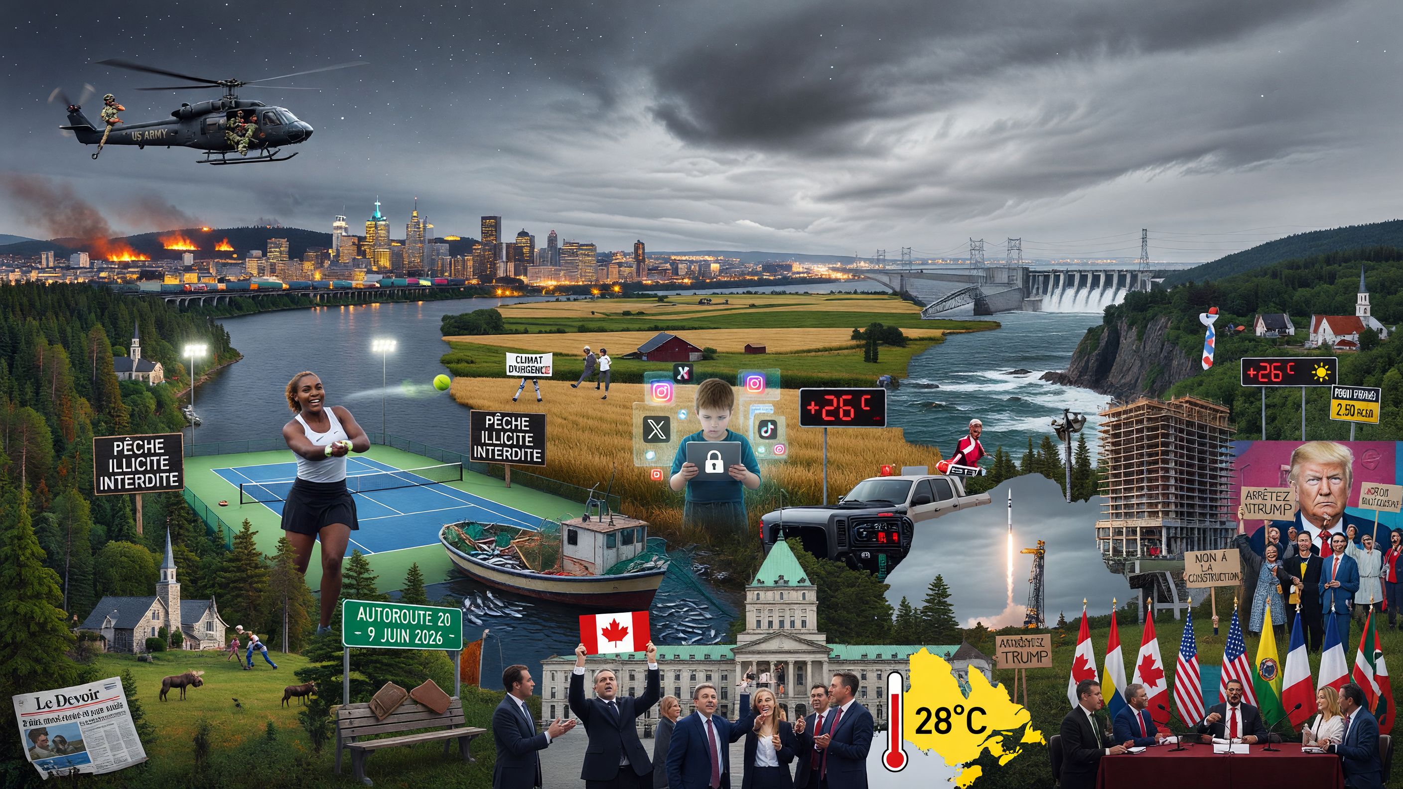 Actualit&eacute;s du Qu&eacute;bec
