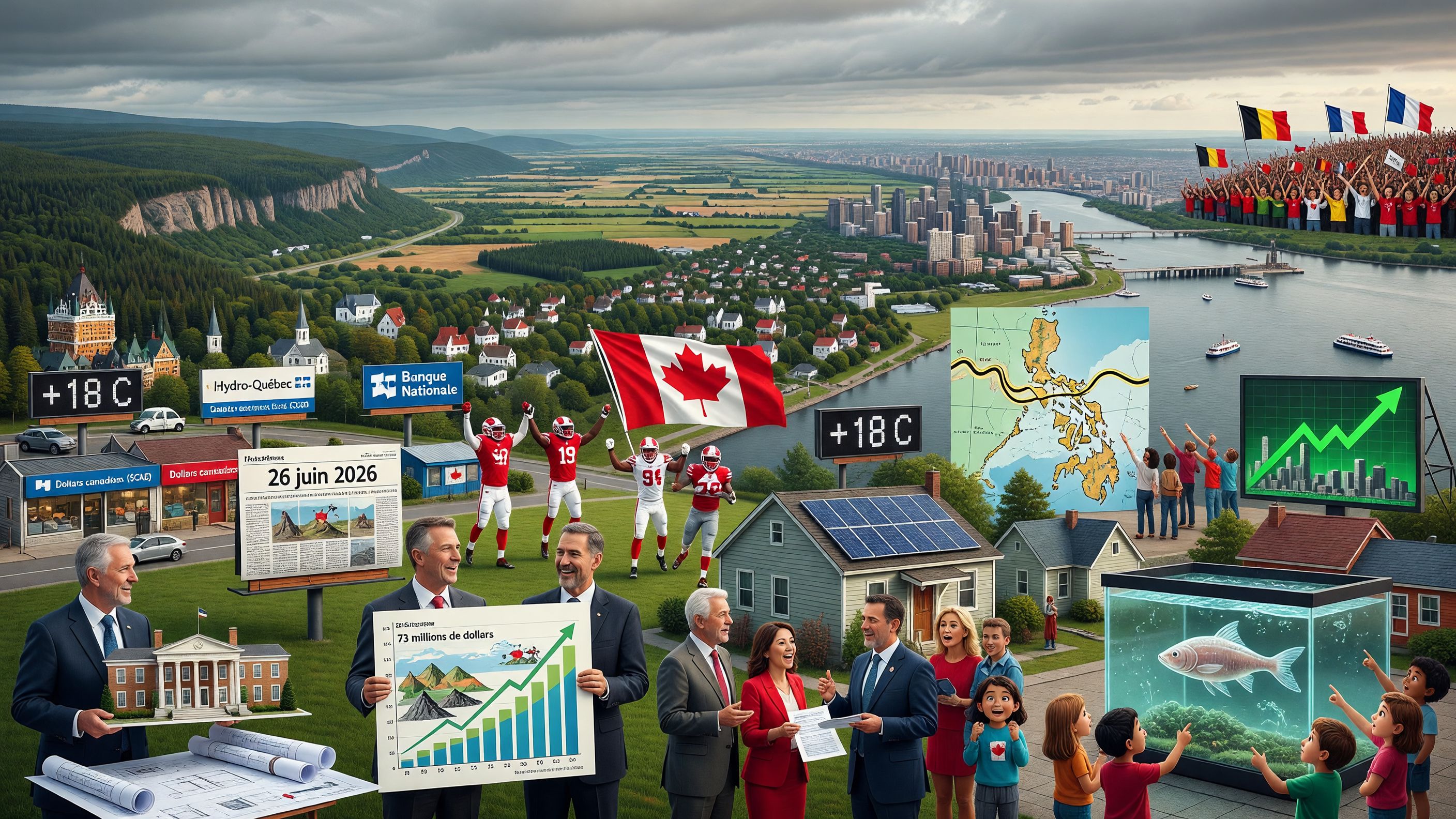 Actualit&eacute;s du Qu&eacute;bec