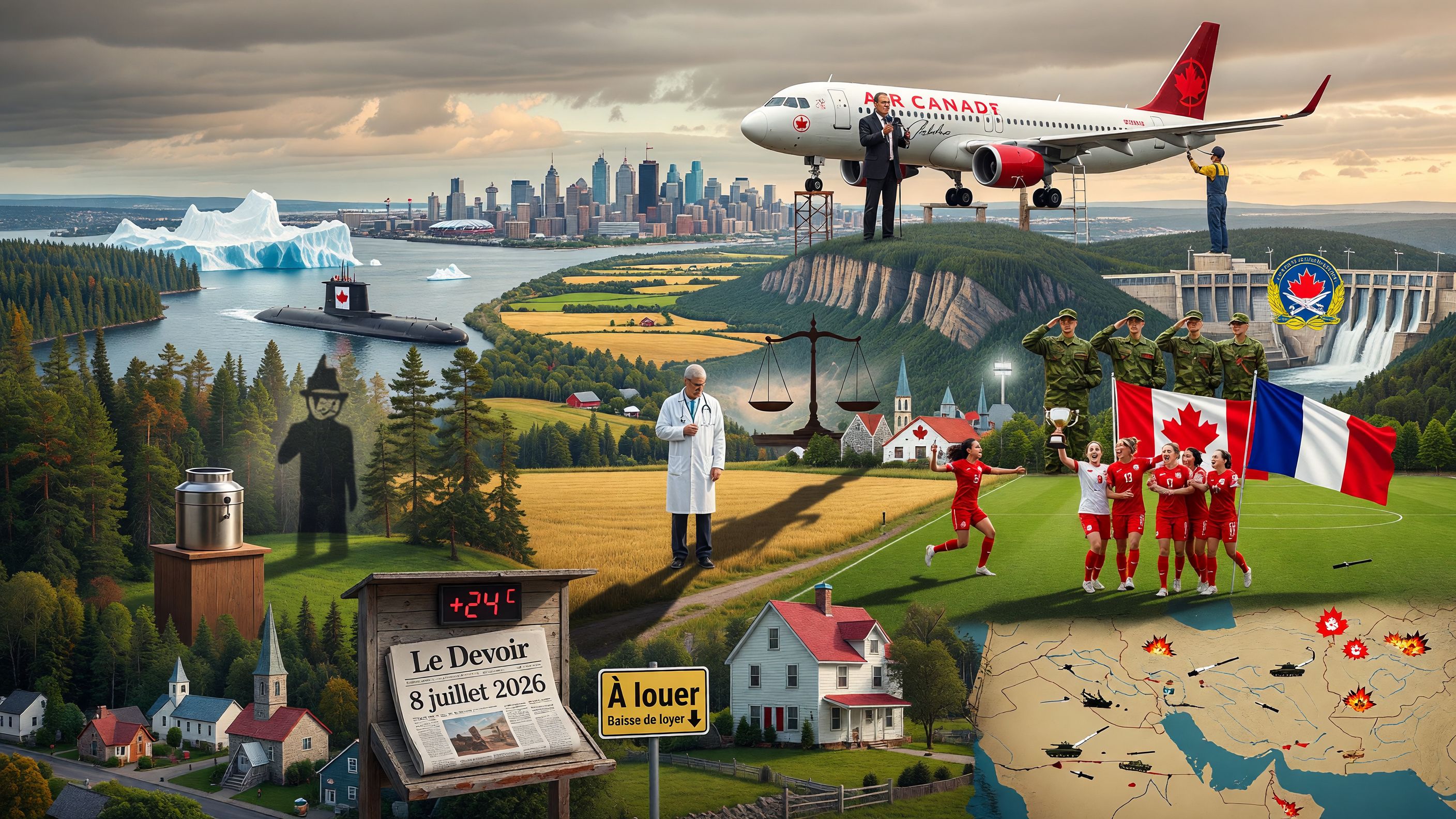 Actualit&eacute;s du Qu&eacute;bec