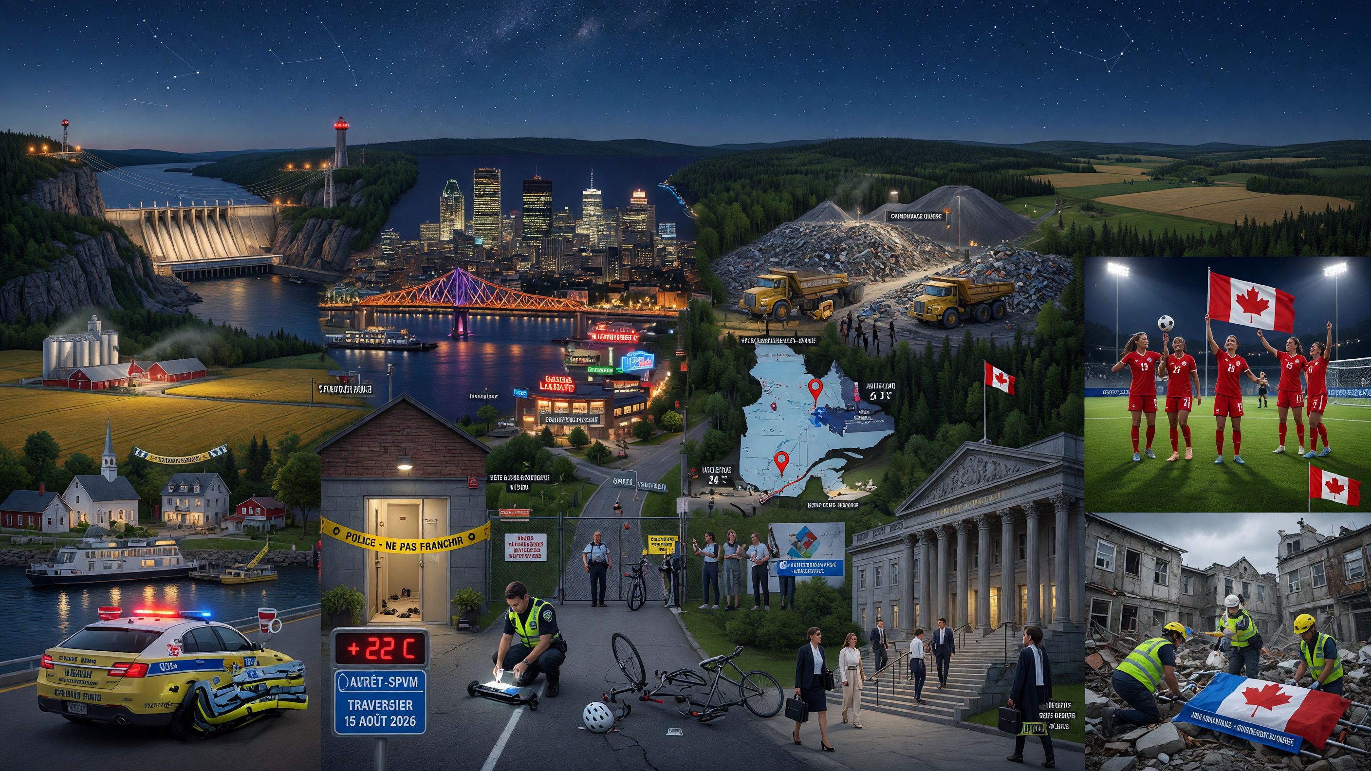 Actualit&eacute;s du Qu&eacute;bec