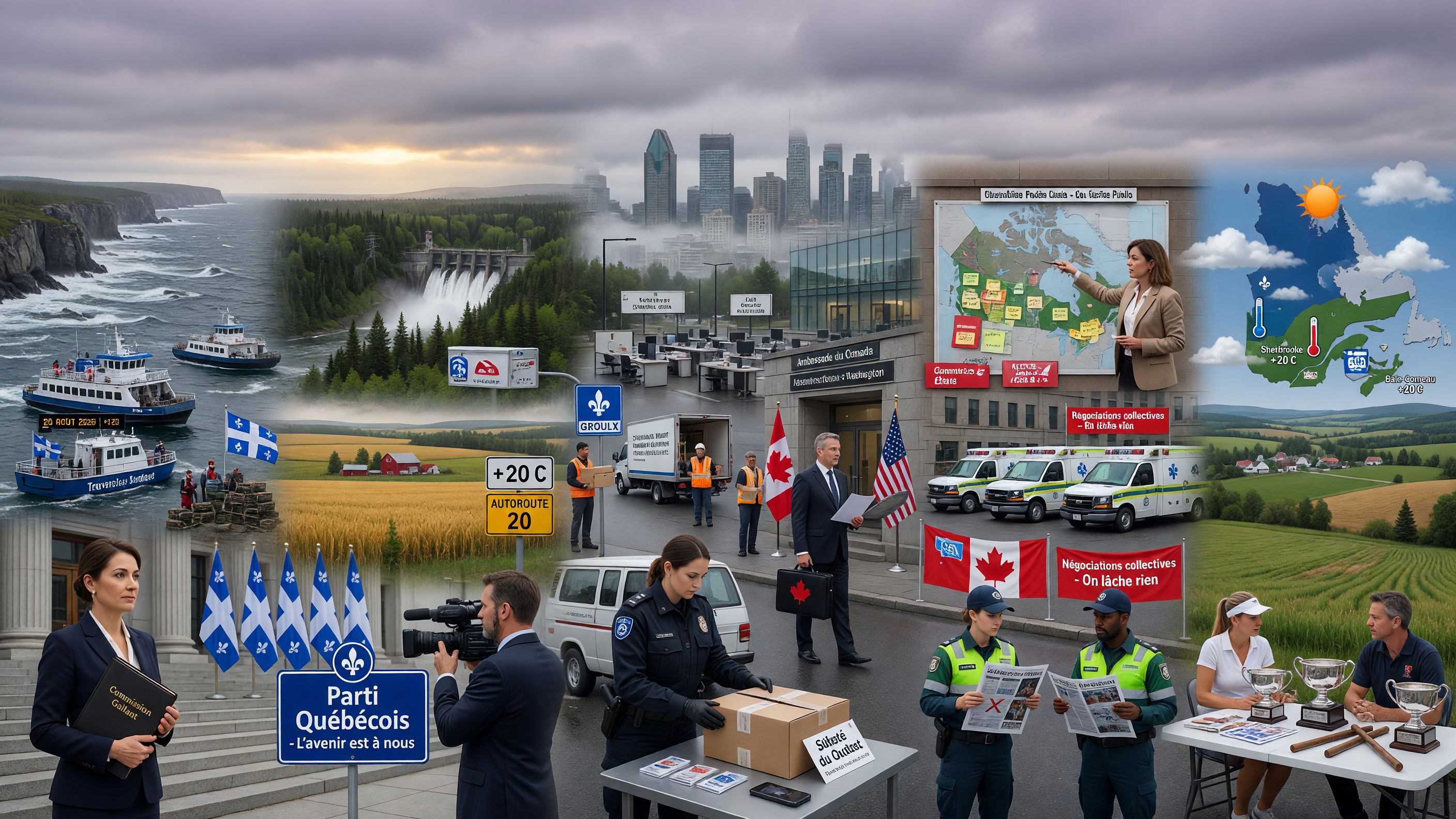 Actualit&eacute;s du Qu&eacute;bec