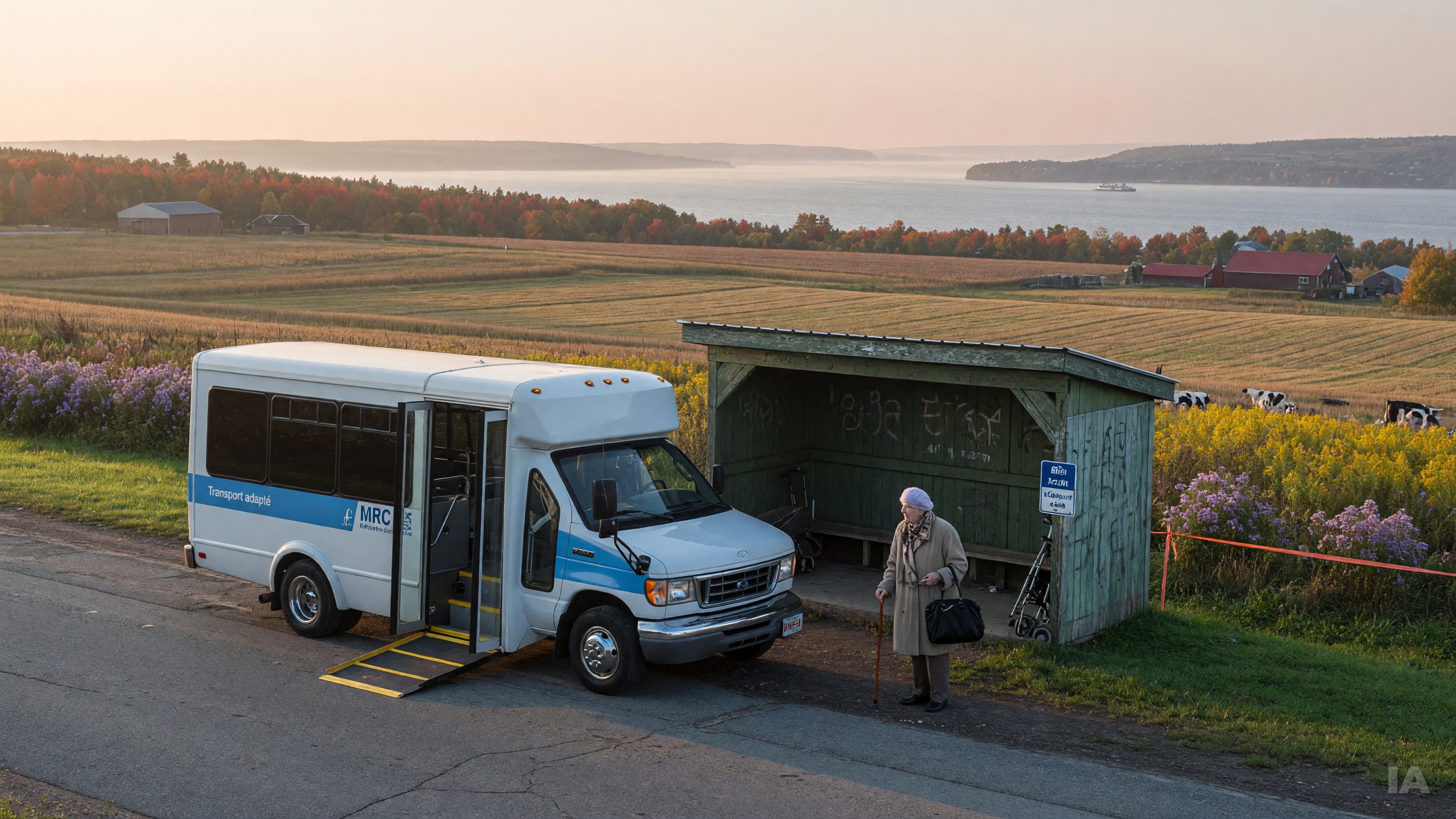 Transport collectif et adapté au Bas-Saint-Laurent : quand la coupe d'un aller-retour coupe l'accès aux soins