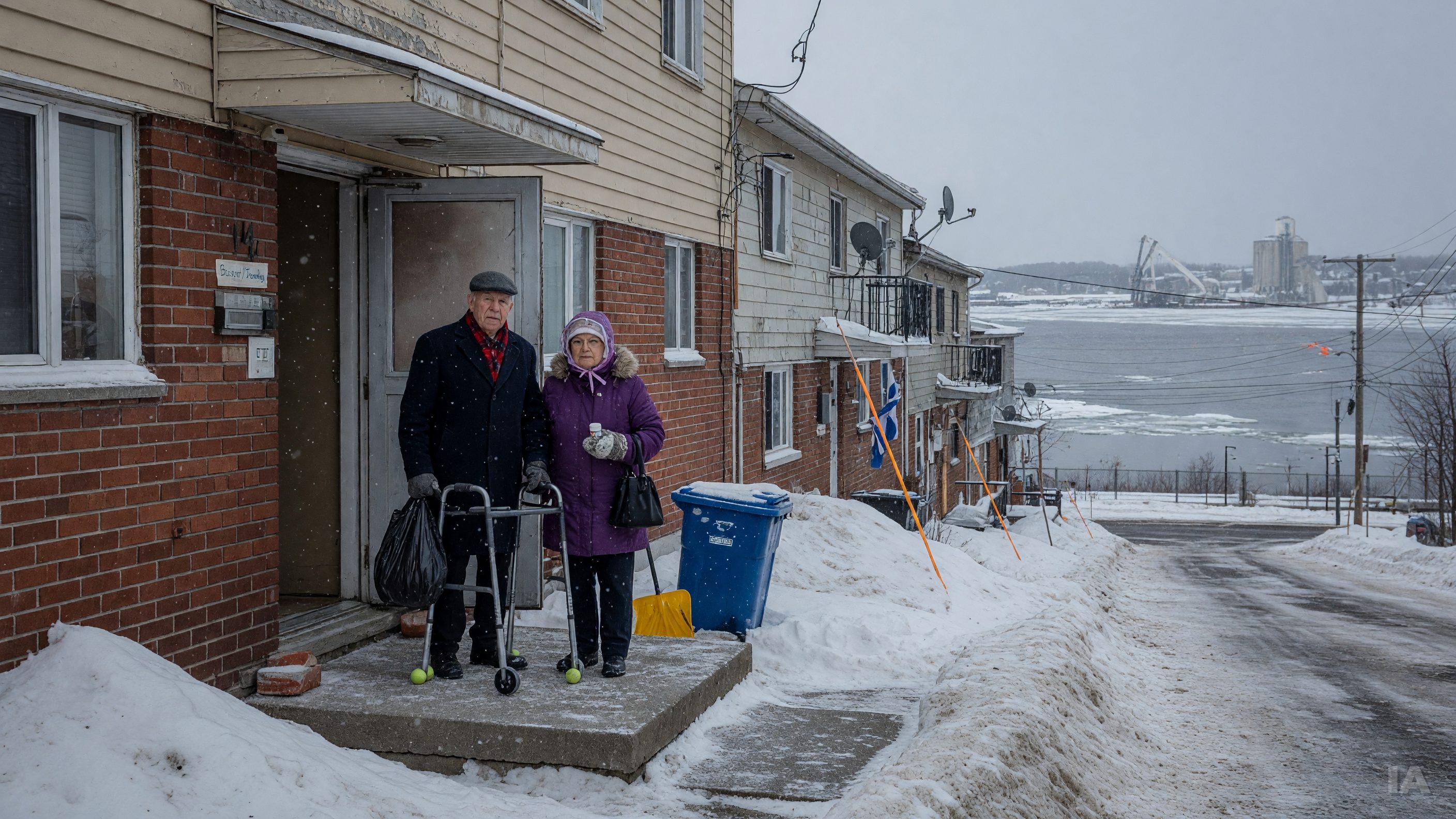 Baie-Comeau : deux ans de recherche pour un logement abordable, le parcours révélateur de deux aînés