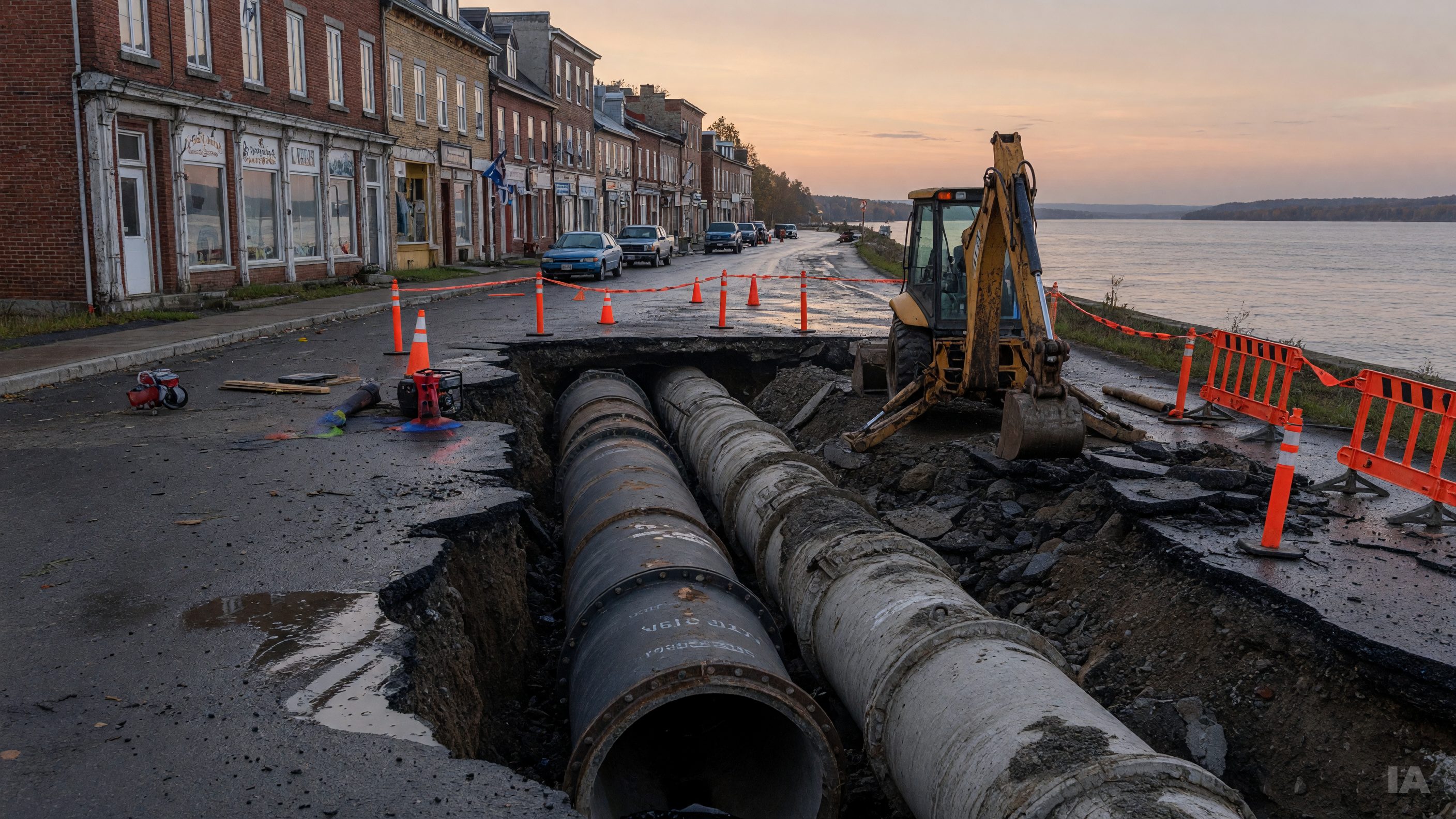Aqueducs et égouts au Bas-Saint-Laurent : l'avertissement de Rimouski met à nu une impasse financière