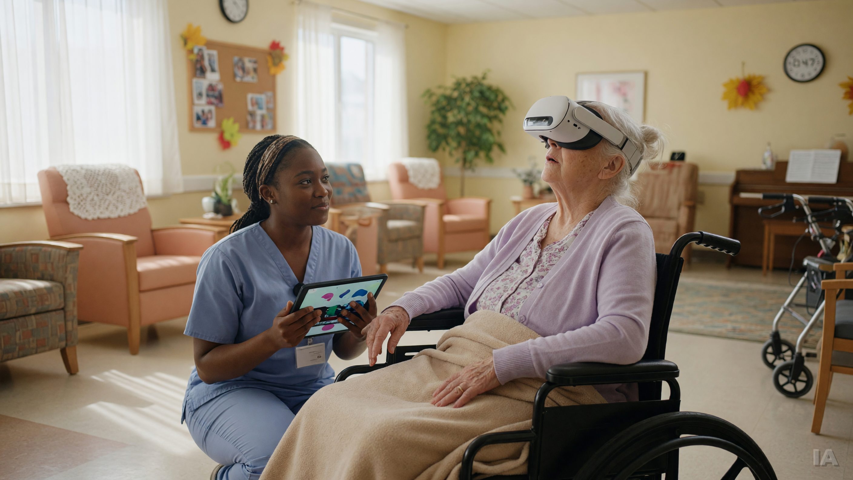 Réalité virtuelle en CHSLD : ce que révèle l'expérience de Rimouski