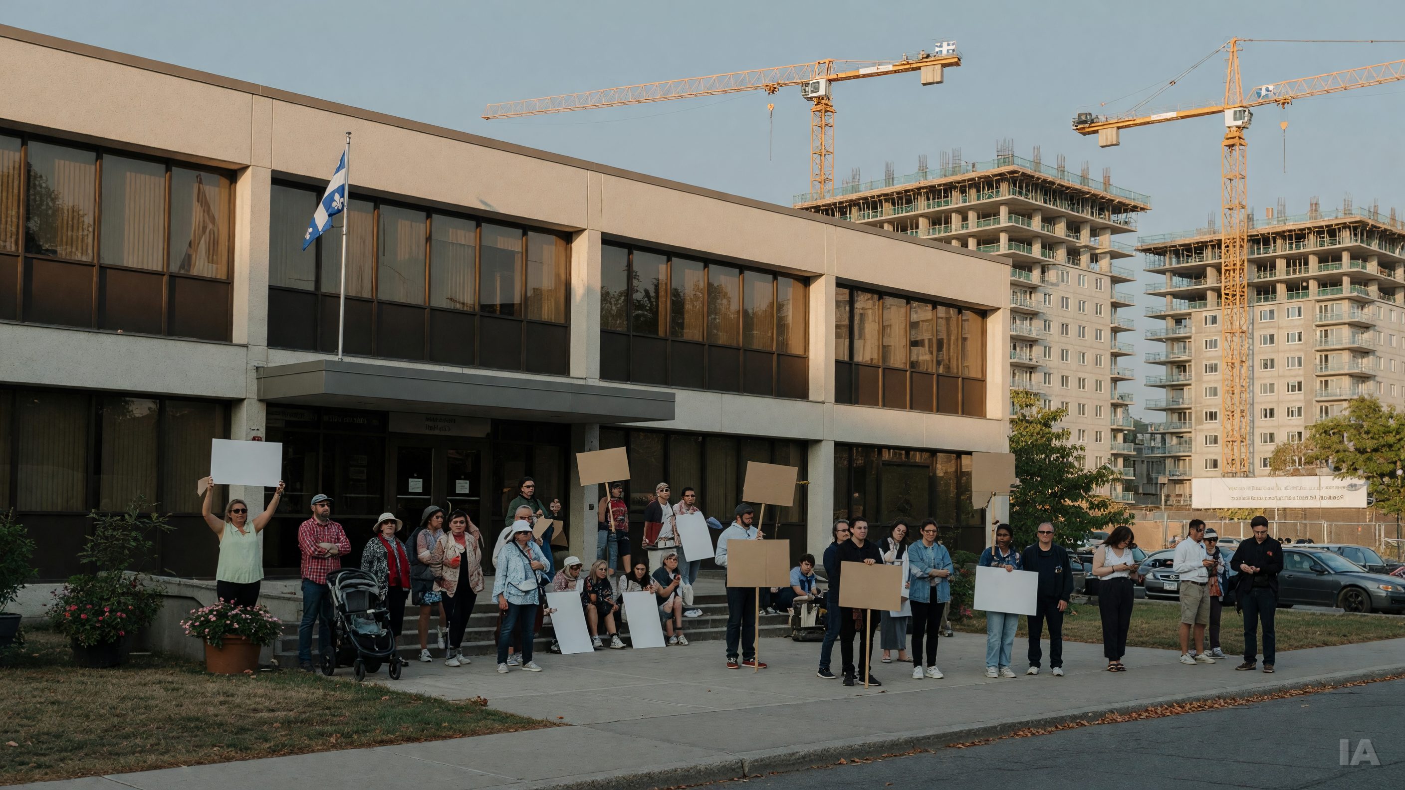 Crise du logement à Laval : quand un syndicat de la santé descend dans la rue pour les loyers