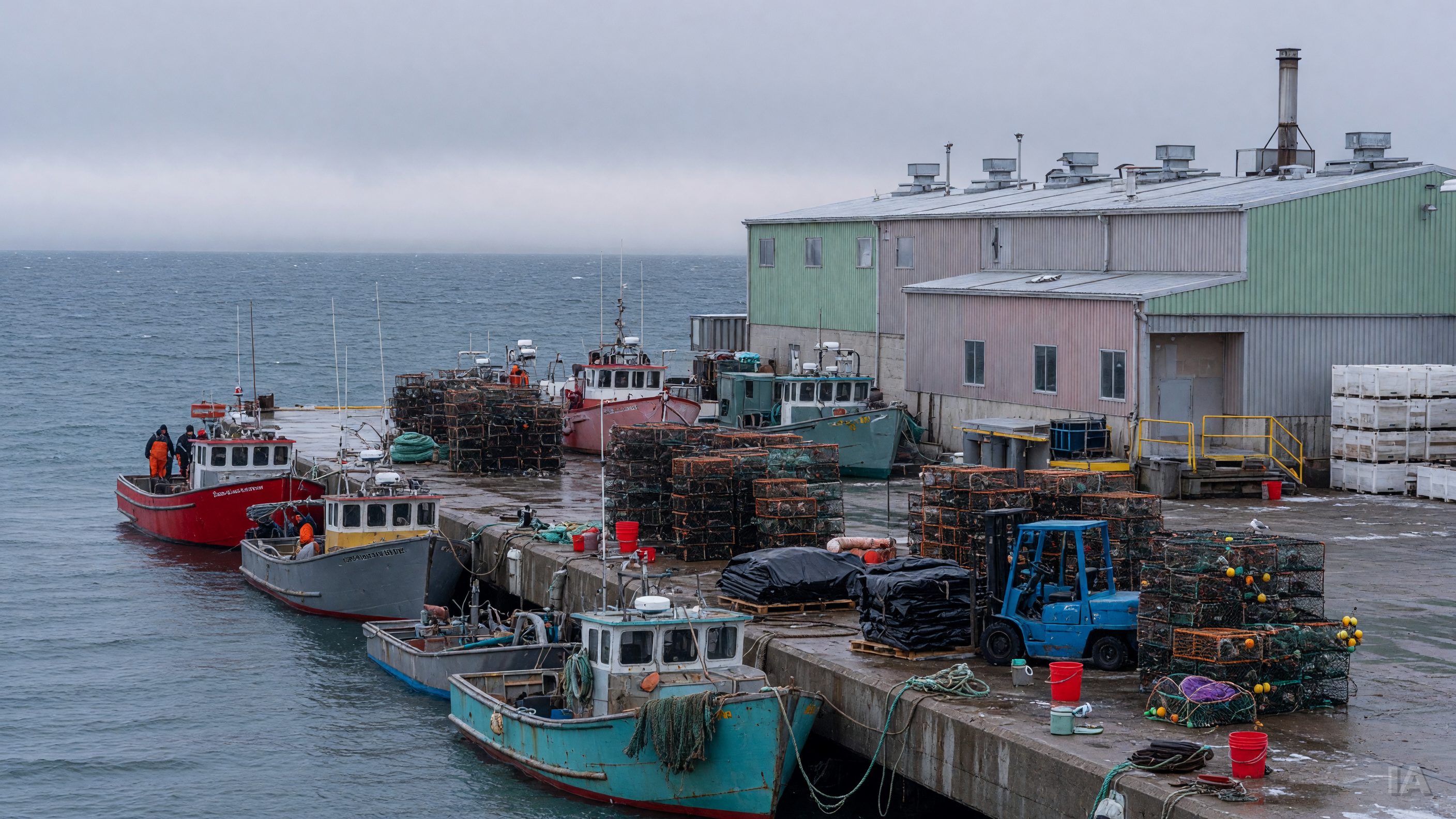 À Rivière-au-Renard, les pêches veulent peser dans la campagne provinciale