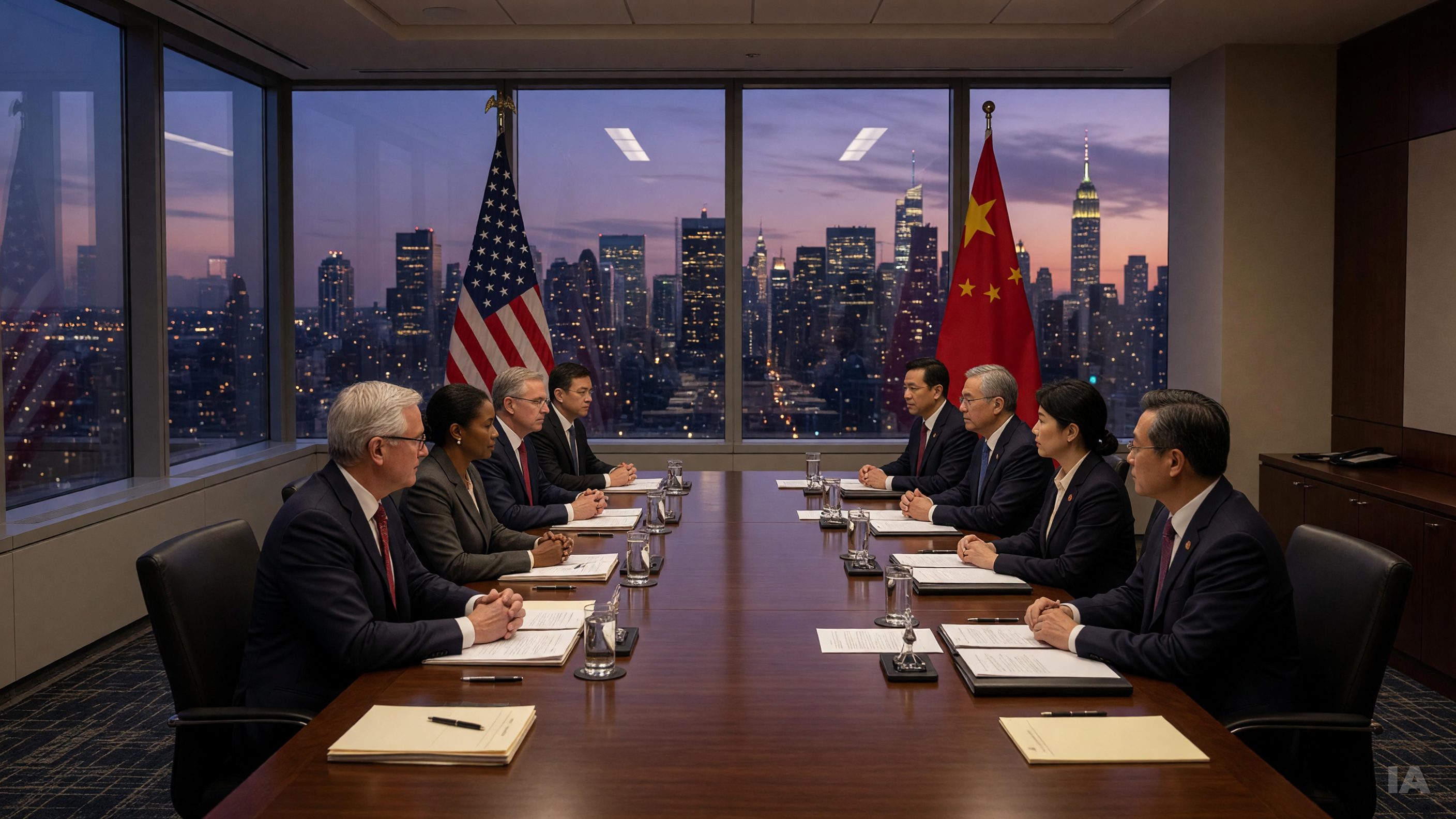 Washington et Pékin tâtent le terrain d'un « téléphone rouge » pour l'intelligence artificielle