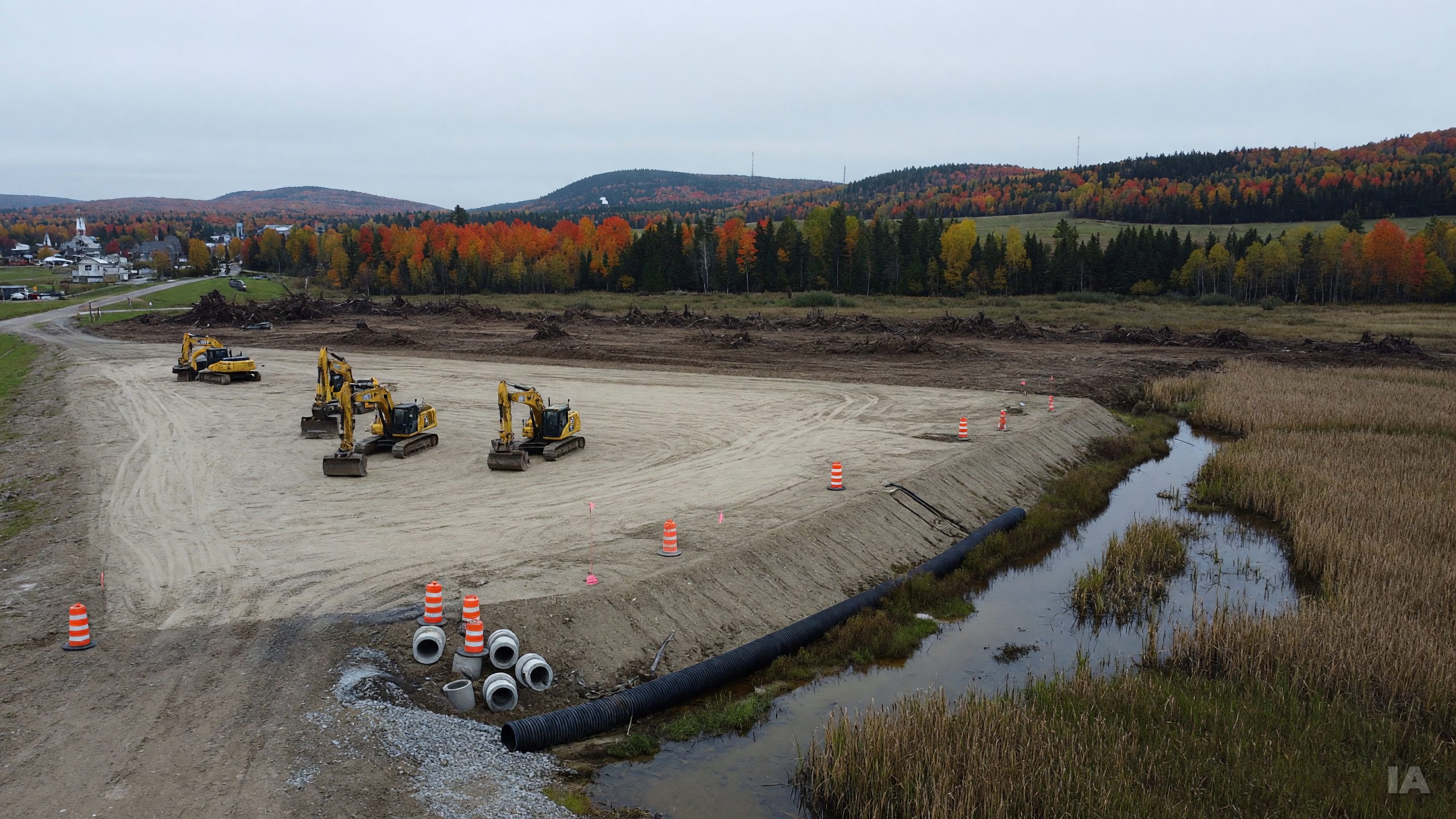 Beauceville visée par sept constats d'infraction environnementale liés à son parc industriel
