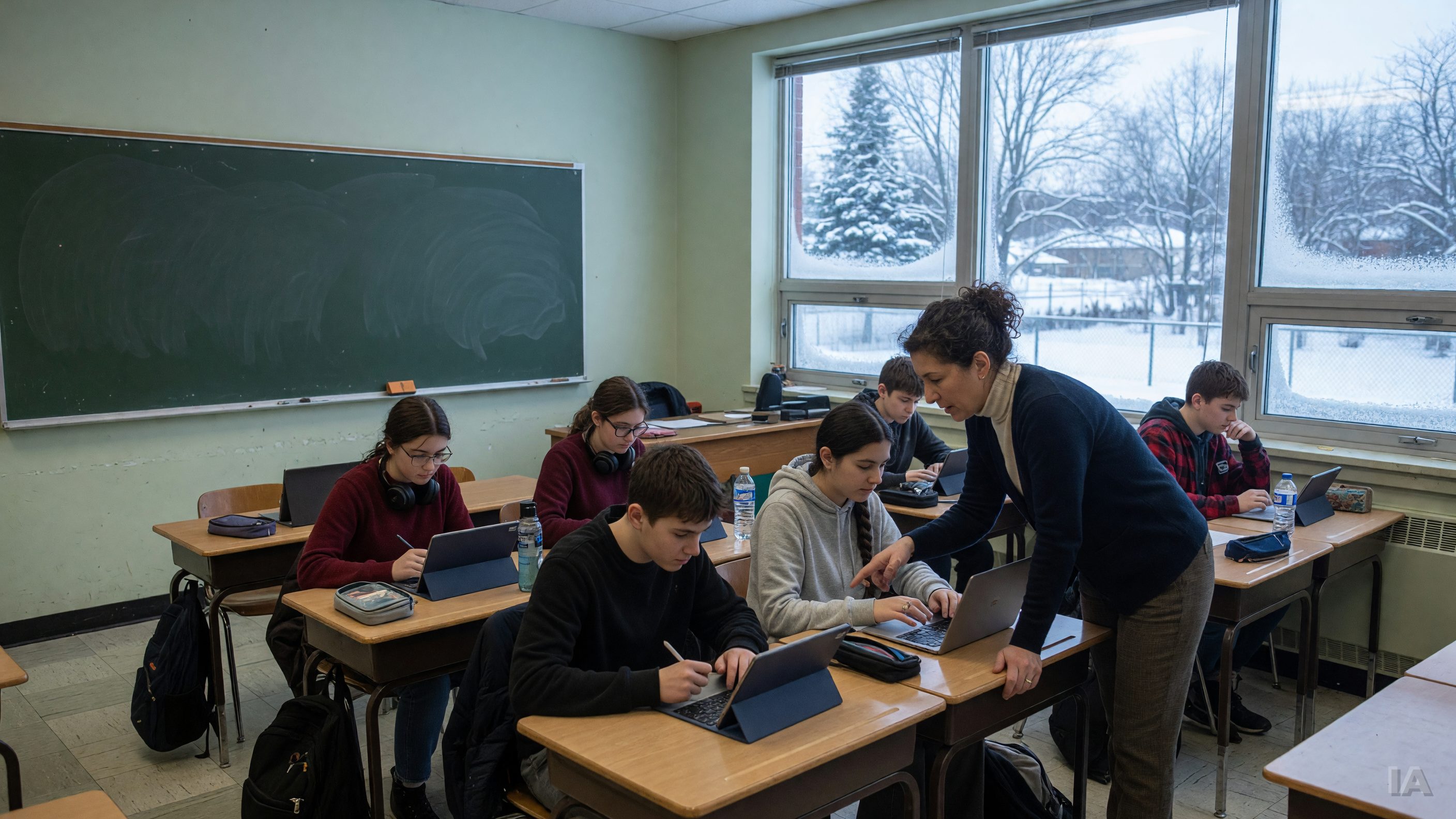À Bromptonville, l'intelligence artificielle entre en classe par la porte de l'esprit critique