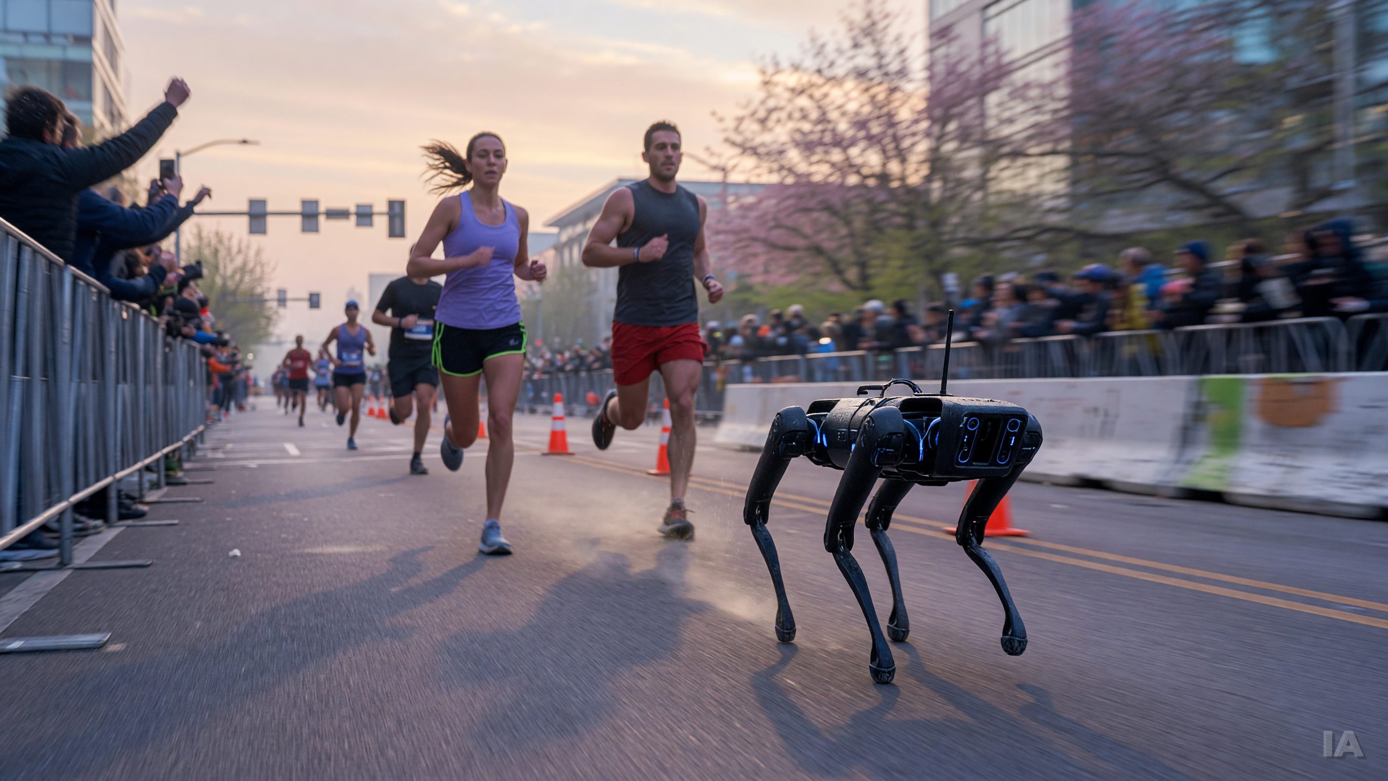 Un robot quadrupède boucle un marathon sur une seule charge : l'autonomie, talon d'Achille de la robotique à pattes