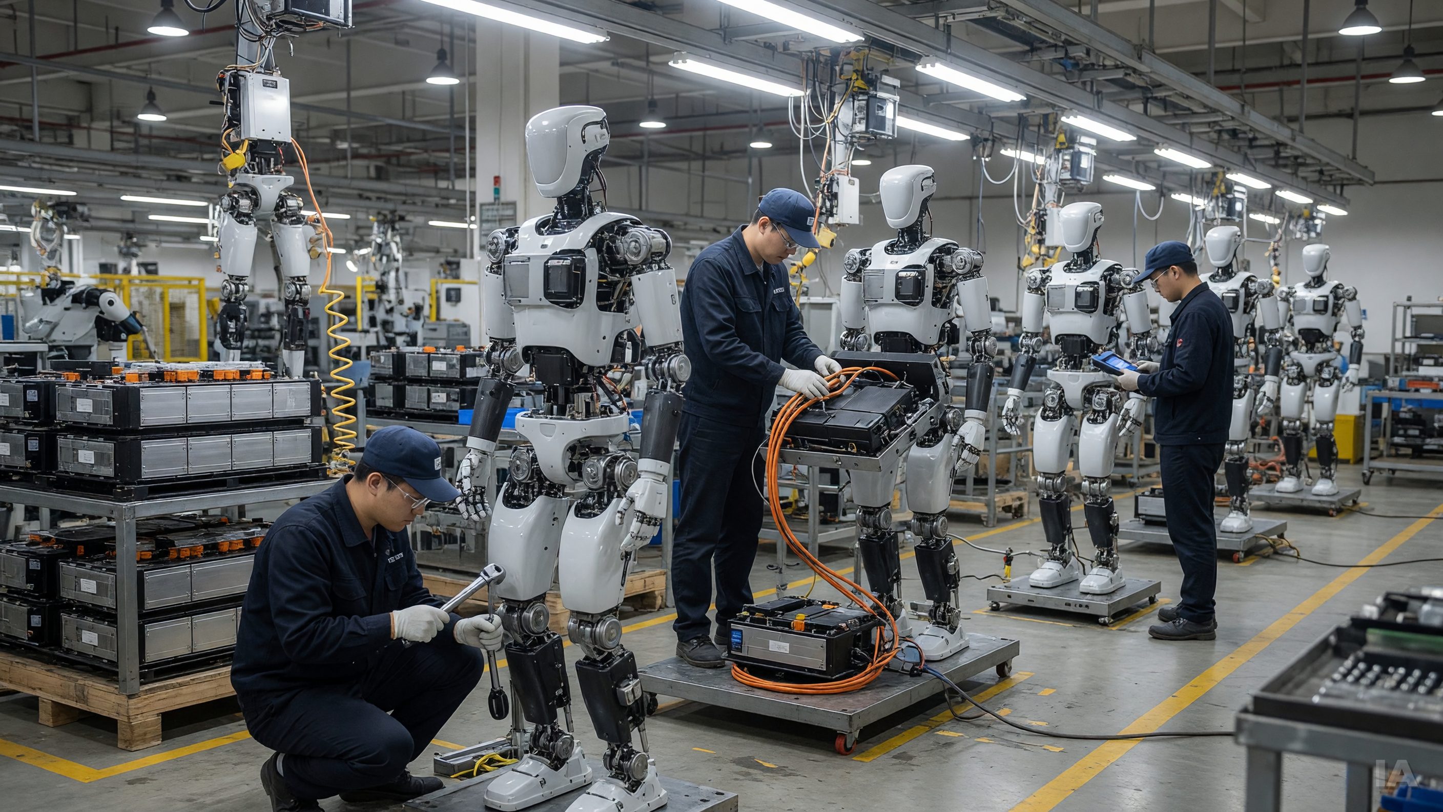 Humanoïdes, téléphones et batteries : la Chine consolide sa main sur la chaîne industrielle des machines