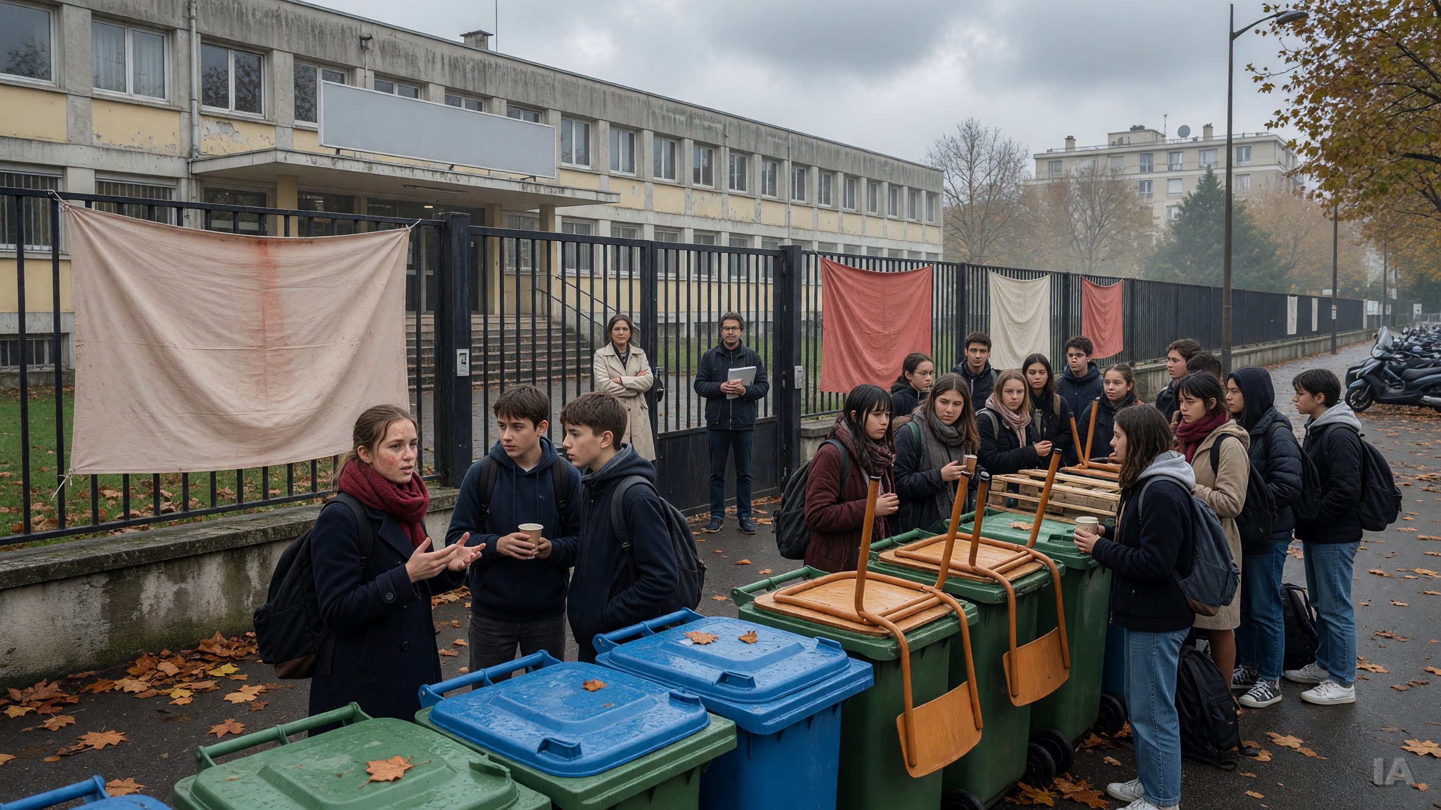 Blocus des lycées : Lecornu ouvre cinq chantiers, mais la rue ne désarme pas