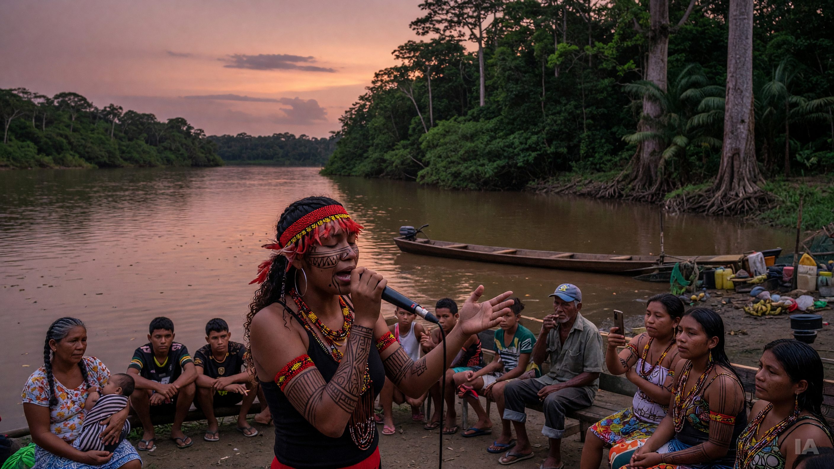 En Amazonie, de jeunes rappeurs autochtones font de la musique un outil de défense du territoire