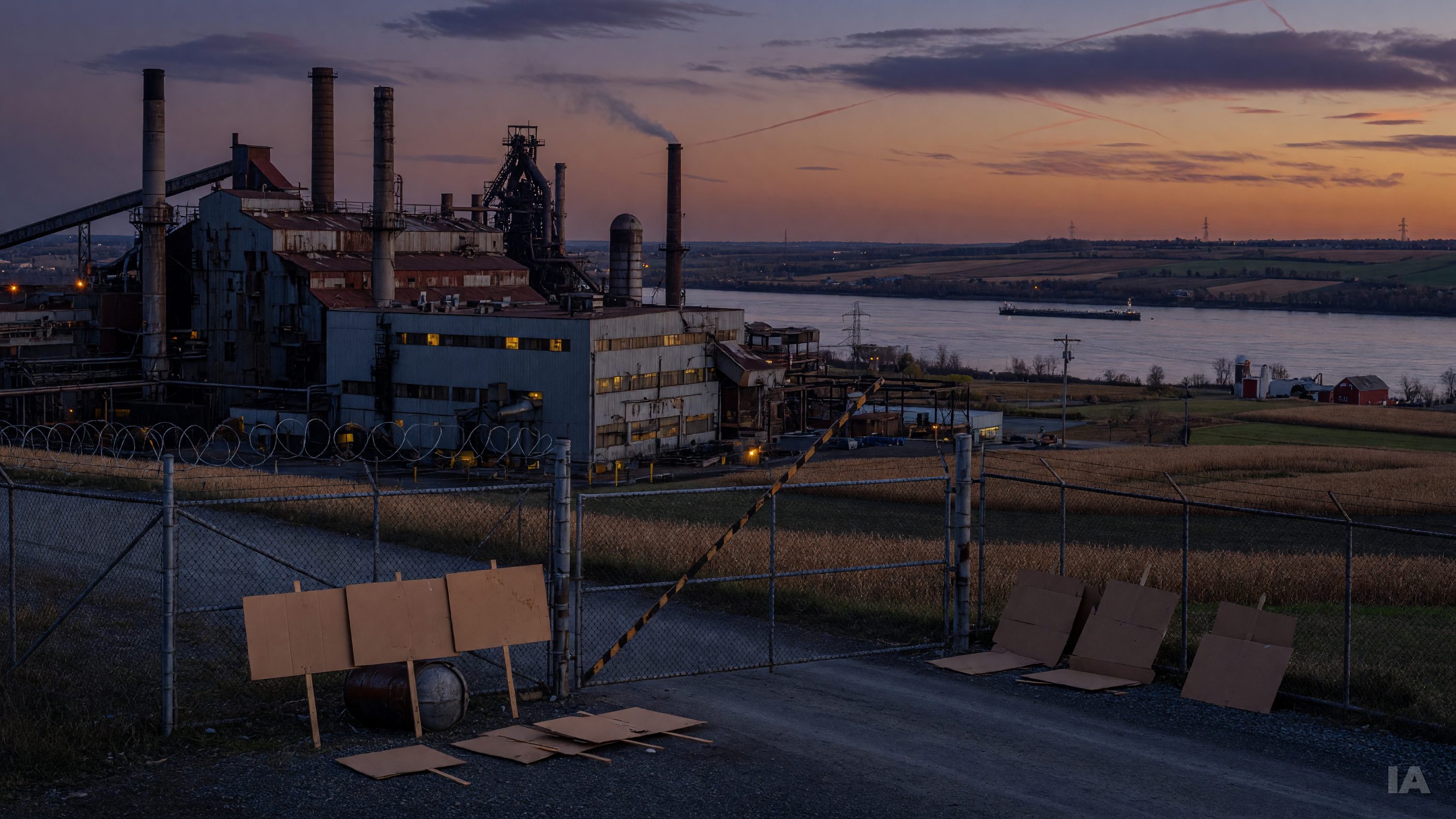 Grève à ArcelorMittal Contrecœur : une entente de principe adoptée à 86,5 %, mais l'essentiel reste à connaître