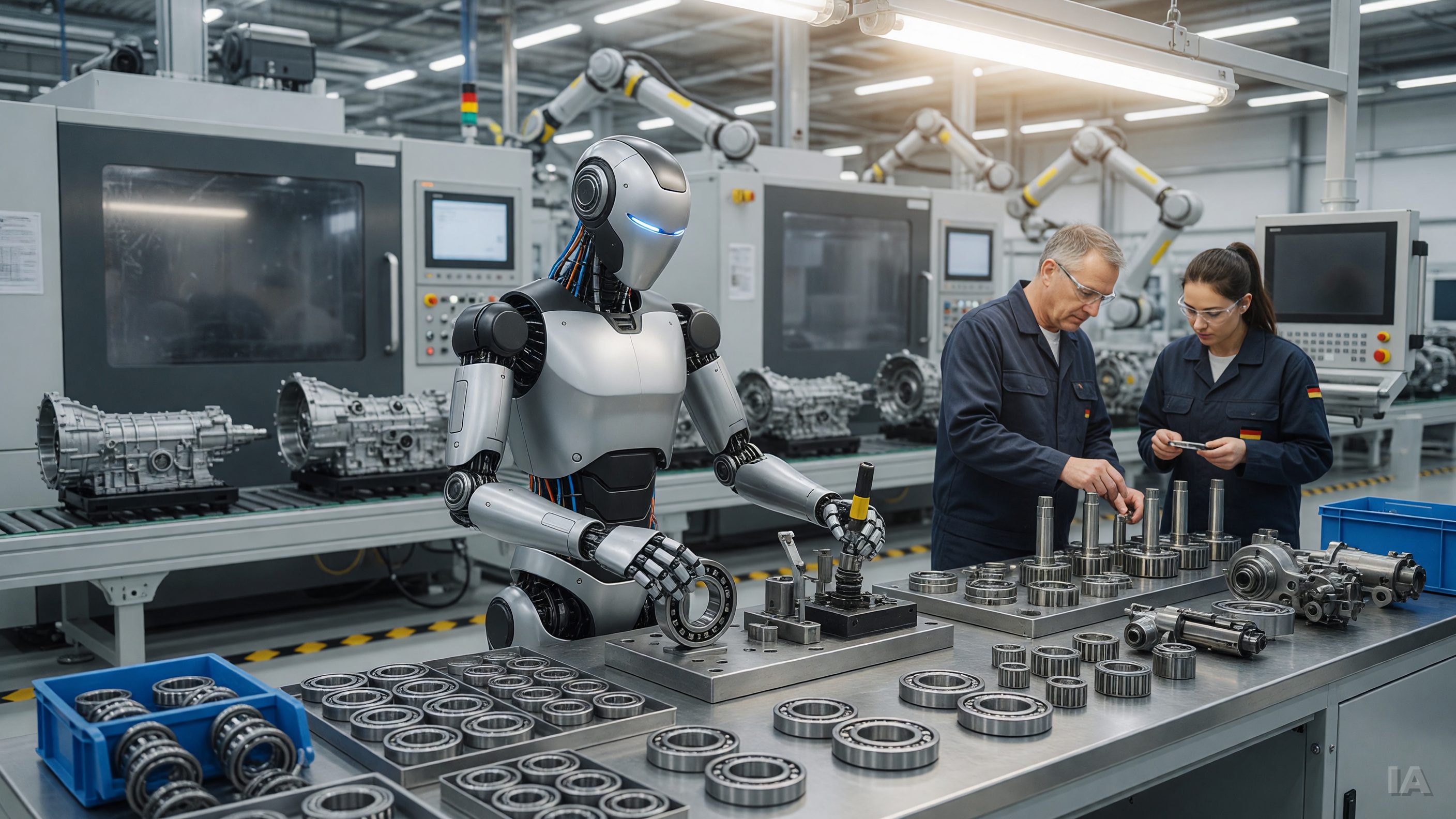 Hexagon et Schaeffler : 1 000 humanoïdes en usine, et la dure question du passage à l'échelle