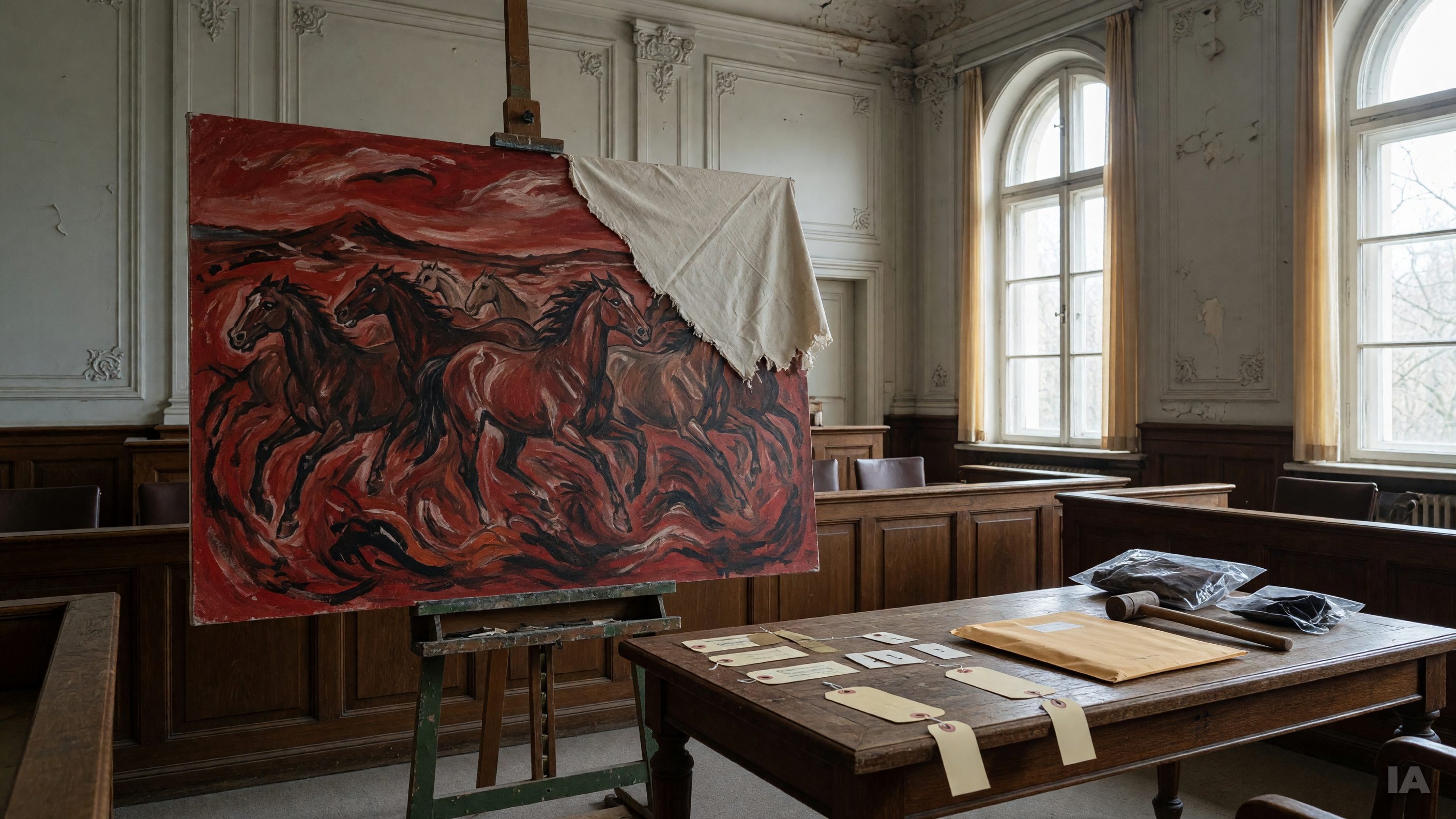 Beltracchi réclame son « Tableau rouge aux chevaux » : le faussaire devant la Cour fédérale de justice
