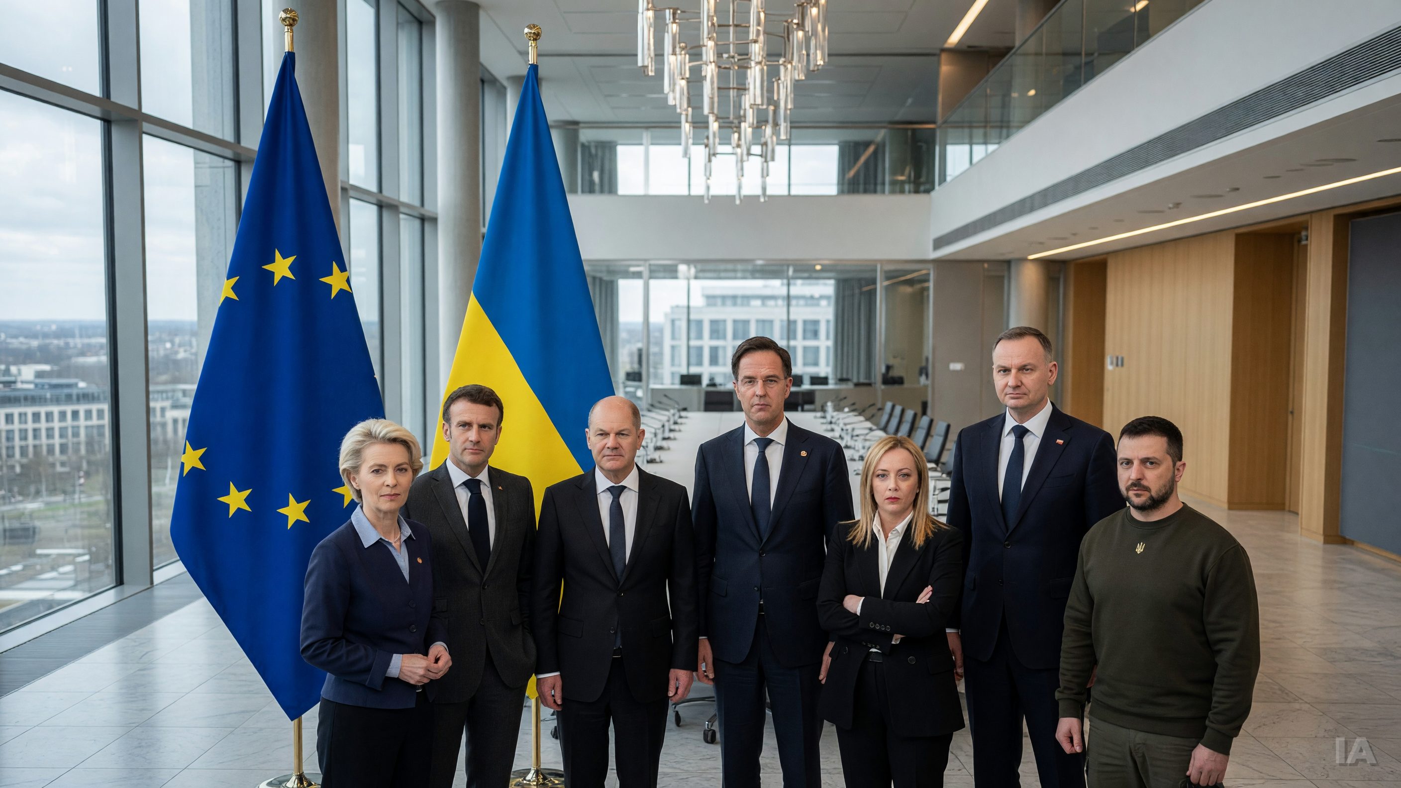 Les Européens serrent les rangs derrière Zelensky, Trump qualifie de « honte » les frappes ukrainiennes sur la Russie