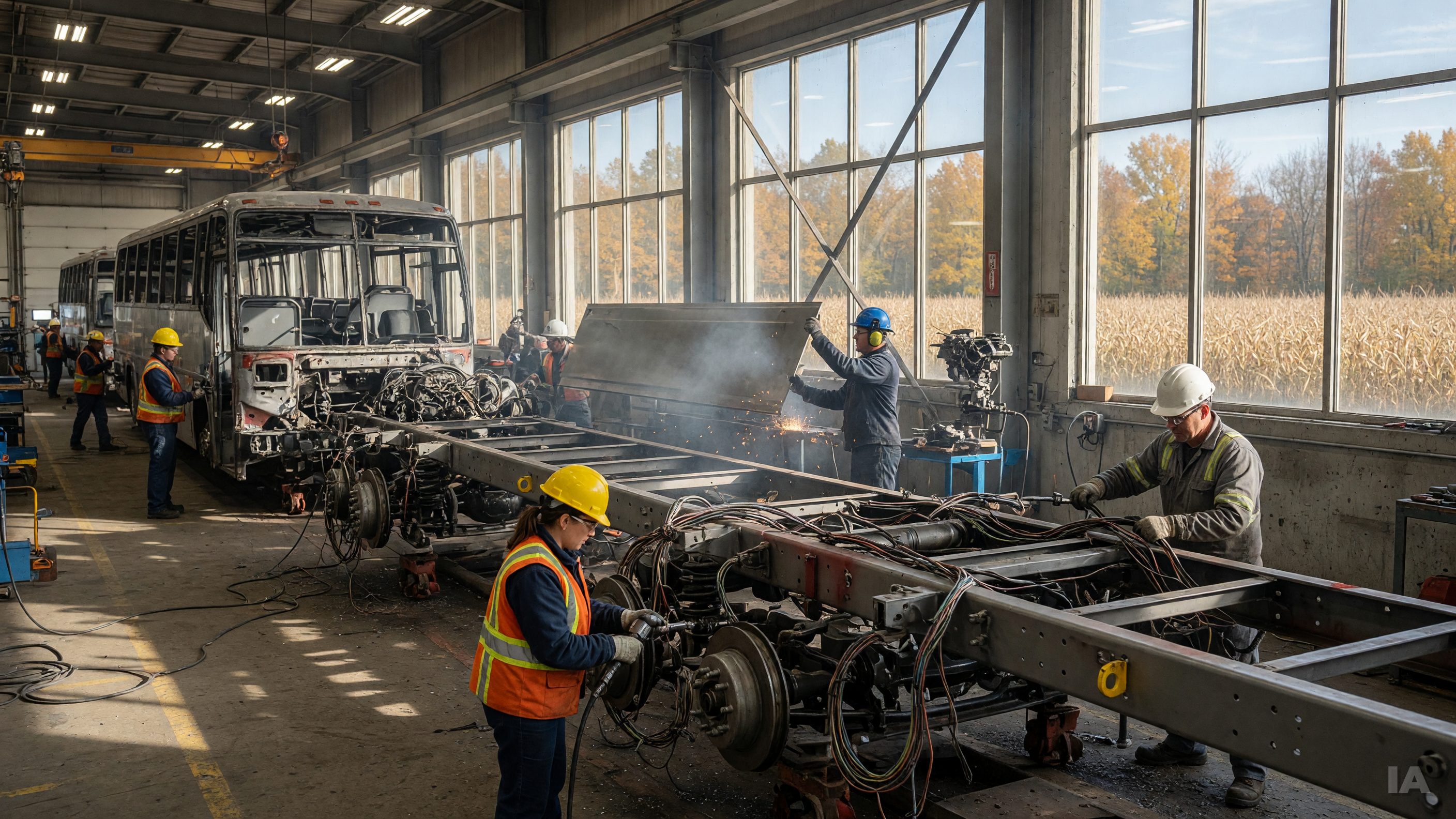 Prevost à Sainte-Claire : Ottawa mise 18,5 millions $ sur la plateforme d'autobus de demain