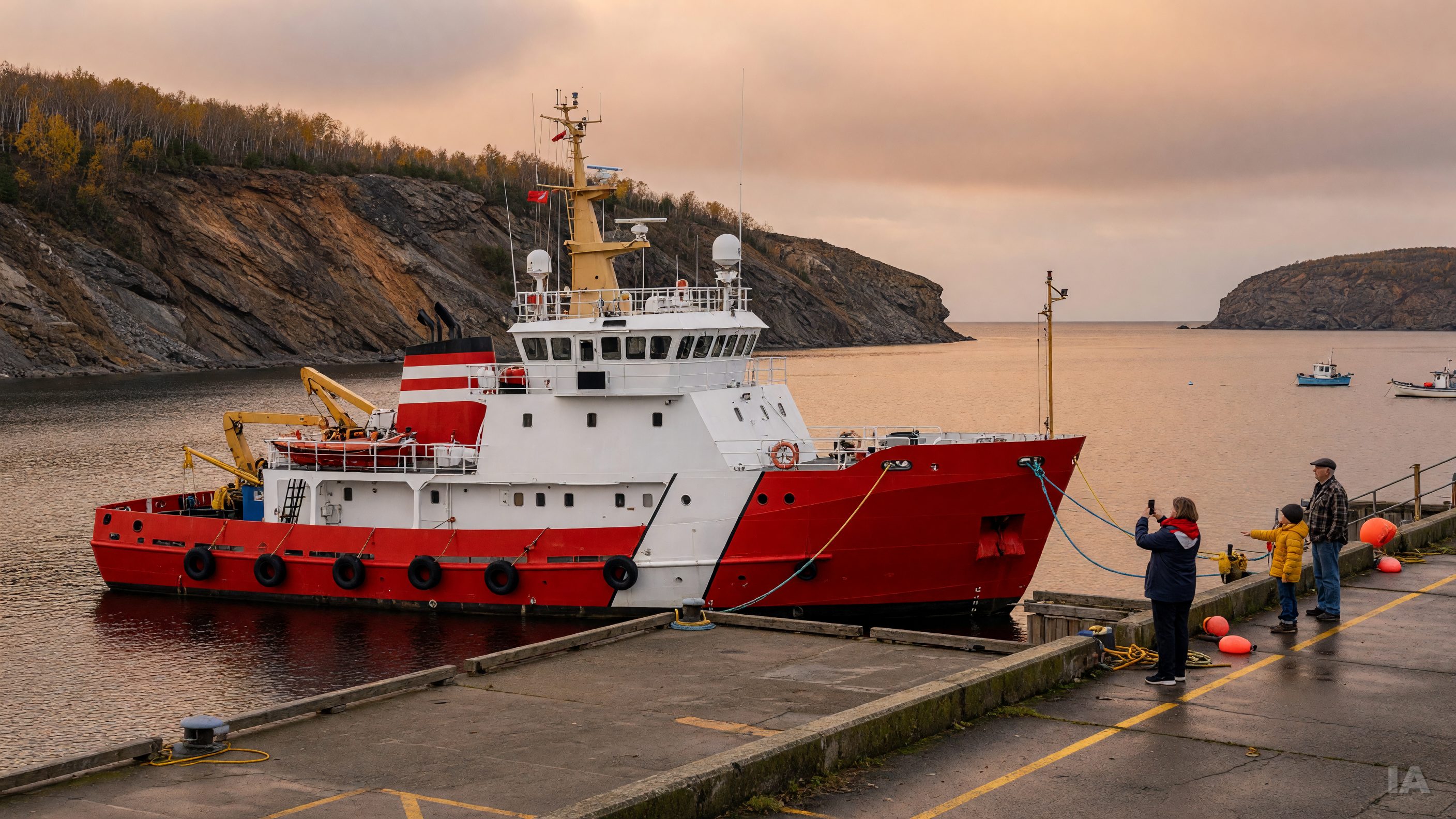 Le NGCC Baie de Gaspé, dernier jalon d'un renouvellement de flotte qui porte le nom de la Gaspésie