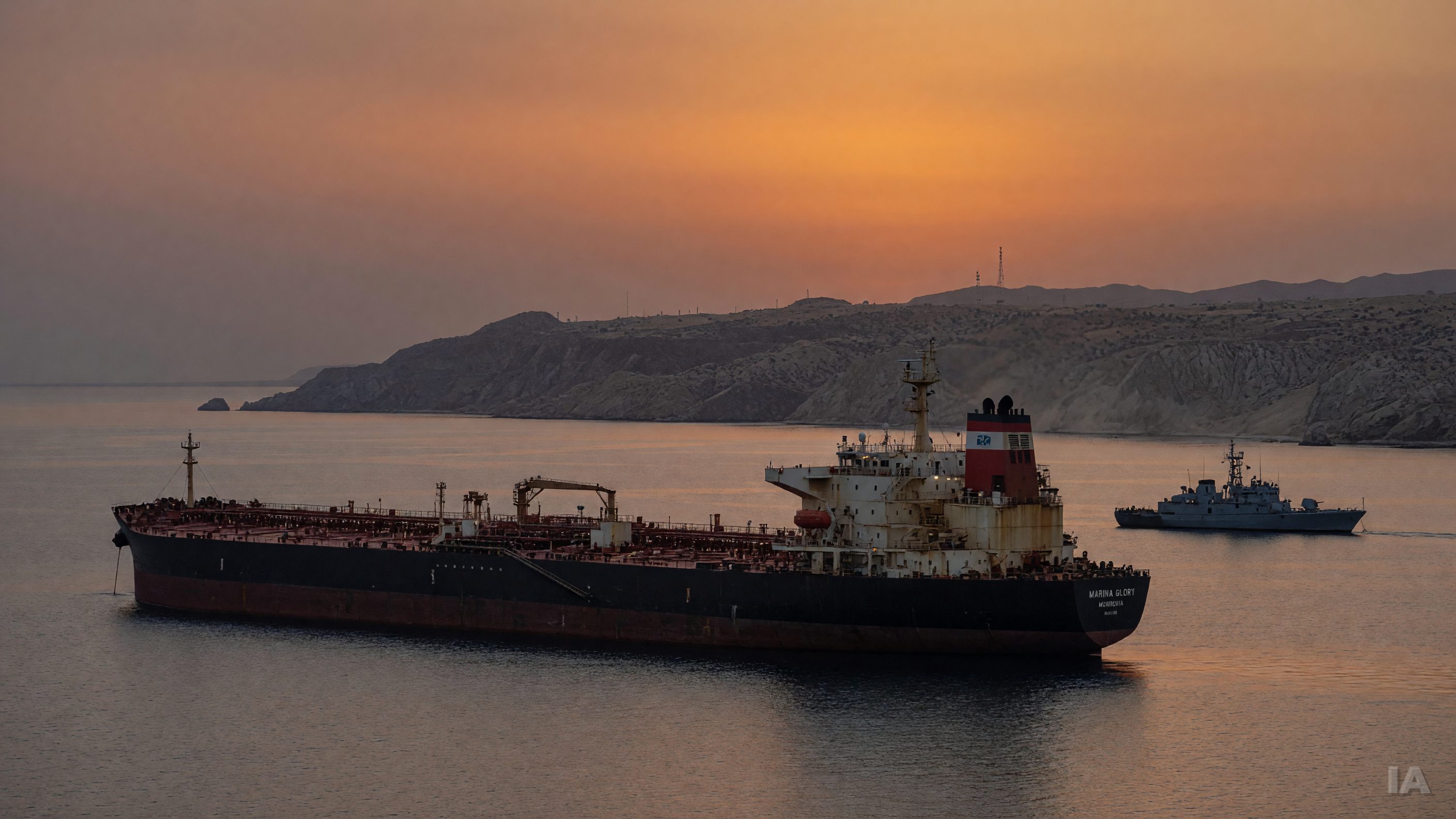 Détroit d'Ormuz : un superpétrolier iranien touche une mine, et le marché de l'énergie retient son souffle