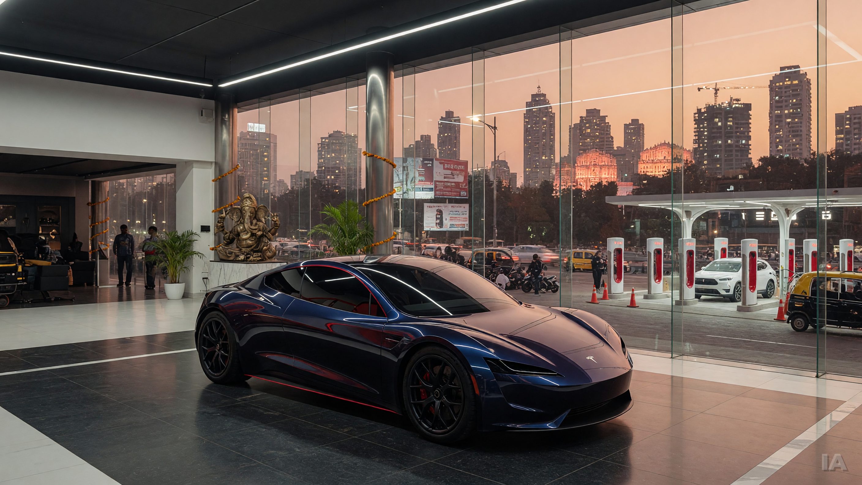 Tesla ouvre les réservations du Roadster en Inde, pour une production attendue en 2028