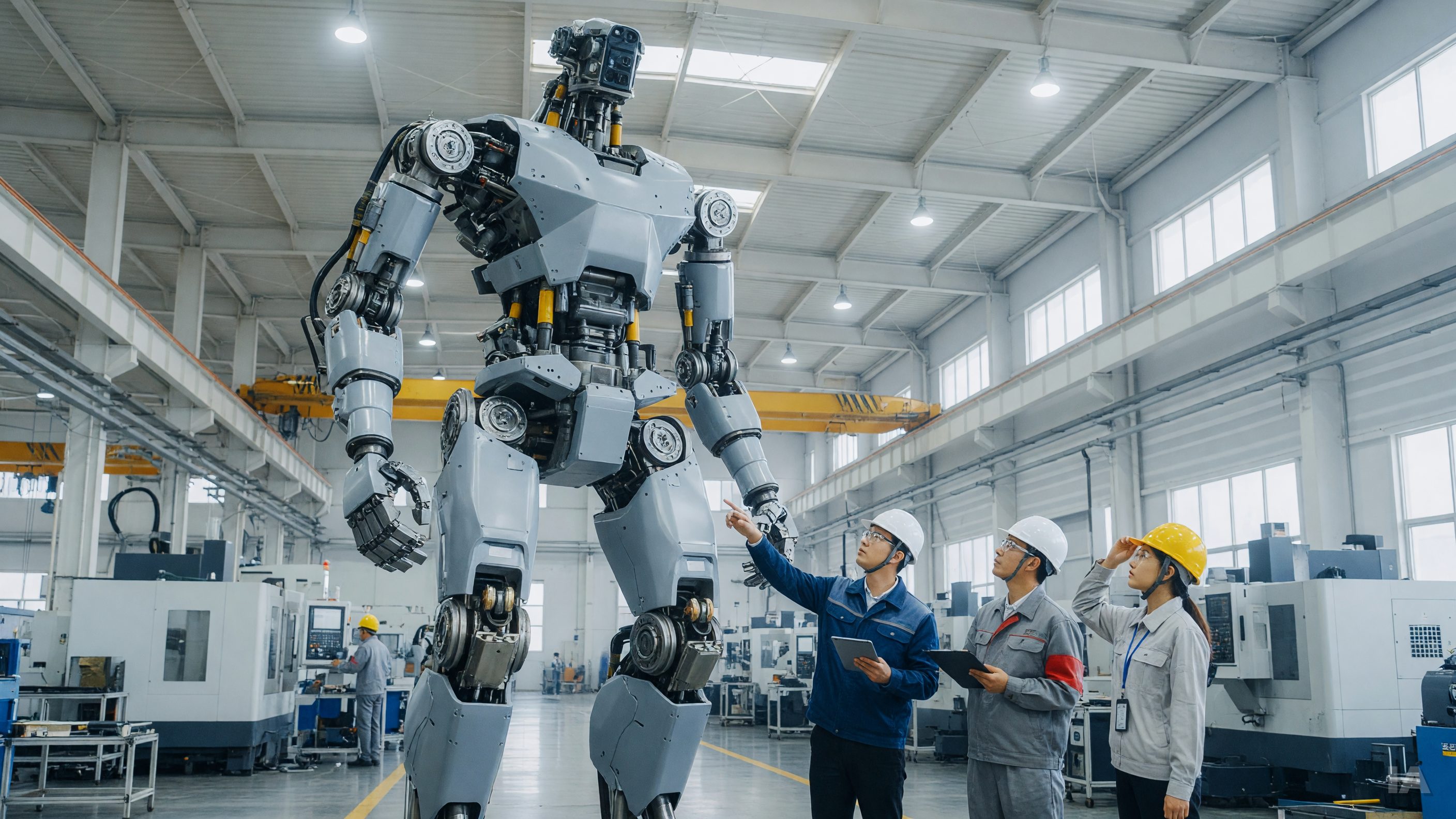 Humanoïdes géants, mains autonomes et toucher artificiel : la robotique cherche son corps