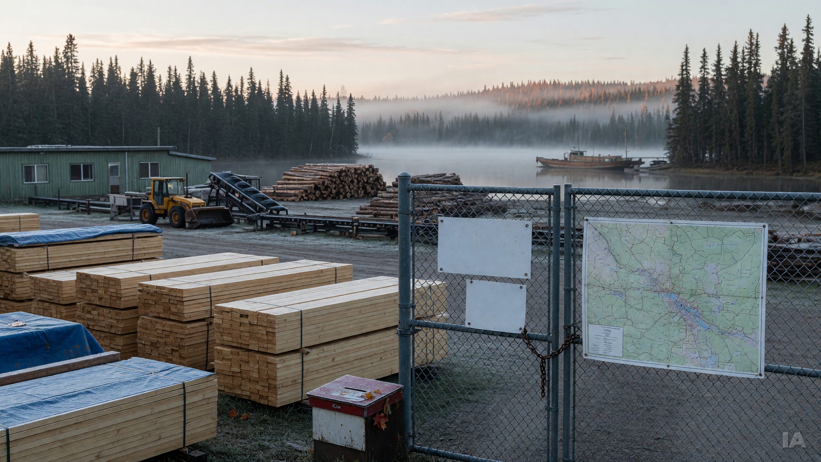 Scierie d'Arbec à l'arrêt : la Mauricie forestière face à un nouveau coup dur