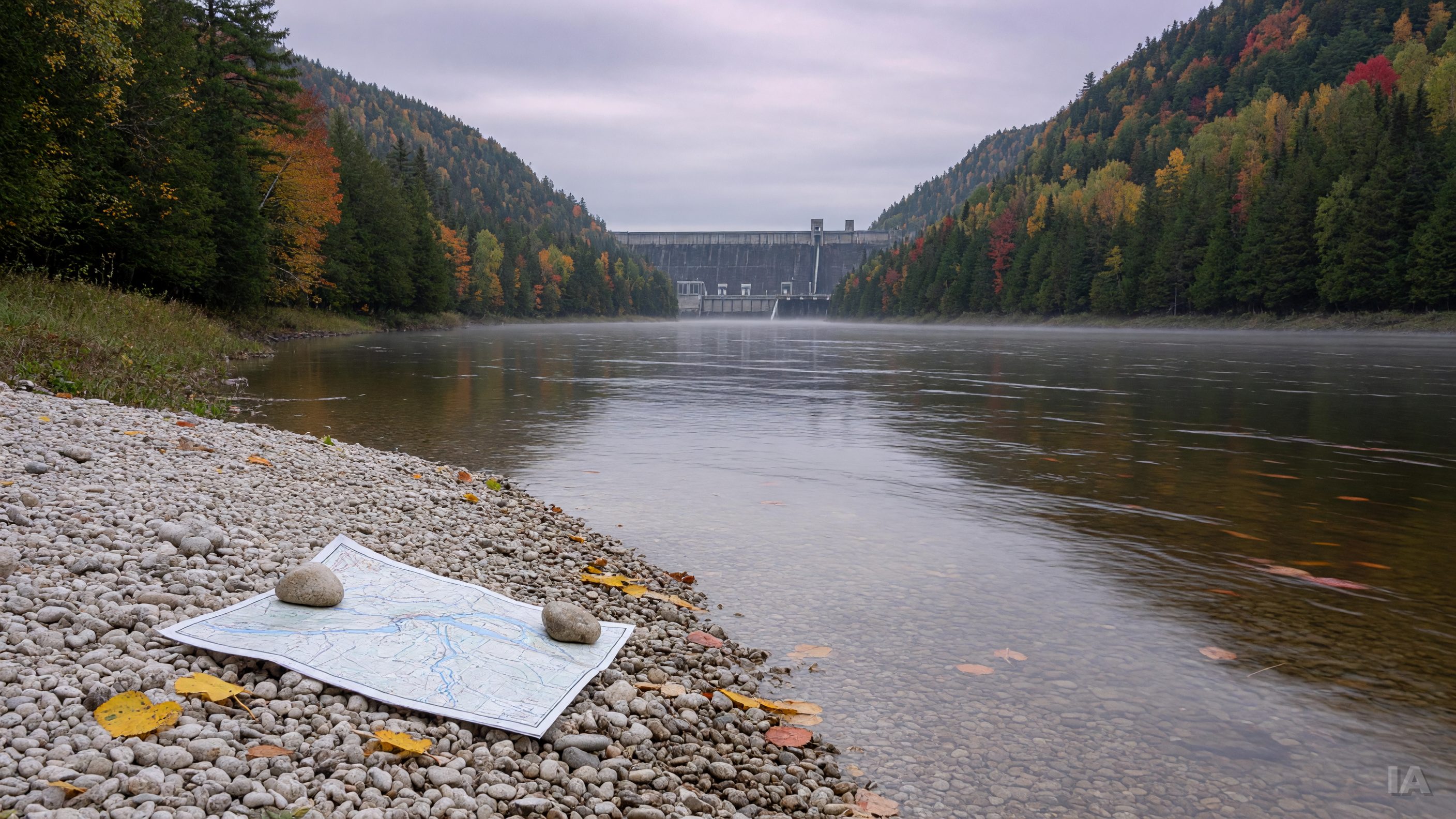 Du calcaire dans le Saint-Maurice : un pari pour la rivière, encore à démontrer