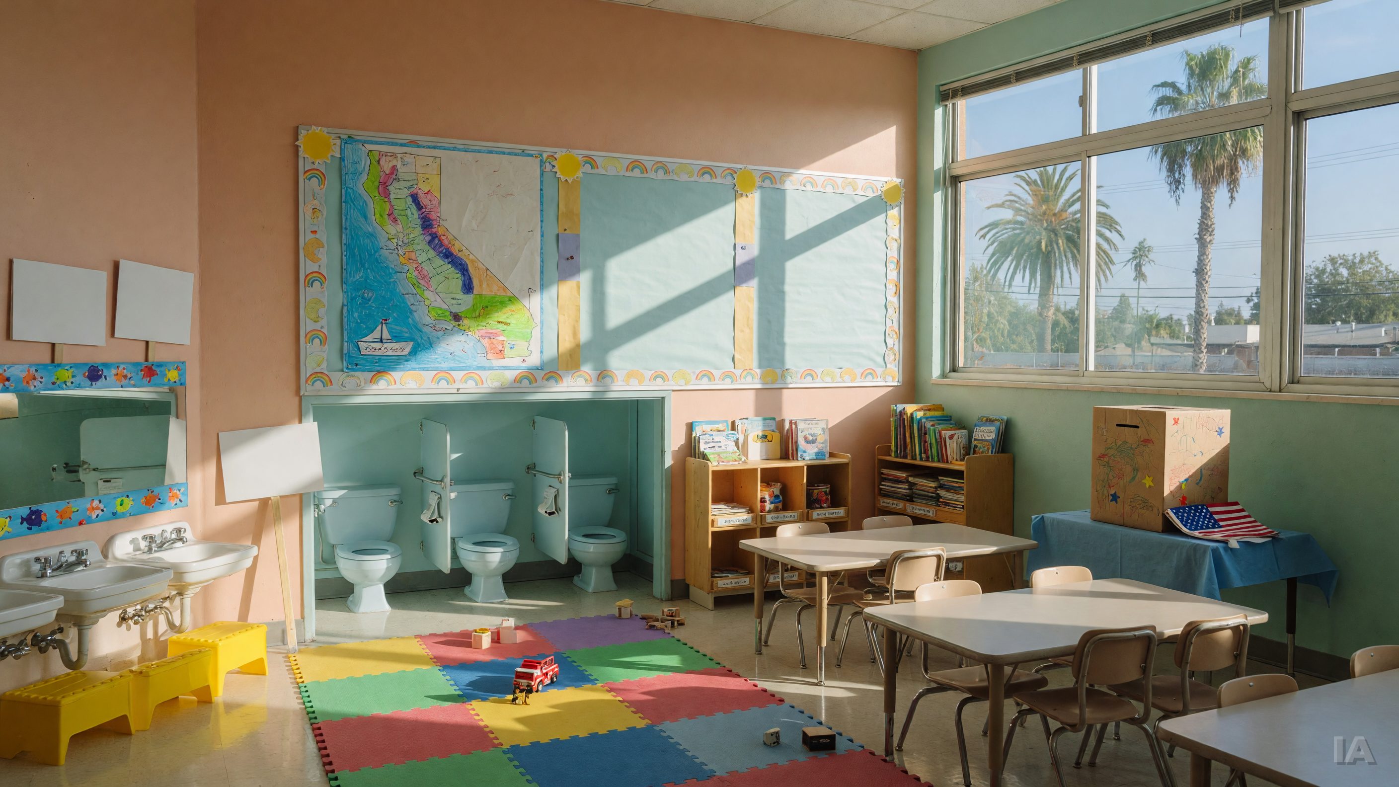 En Californie, des districts scolaires aux salles de classe vides se tournent vers les tout-petits