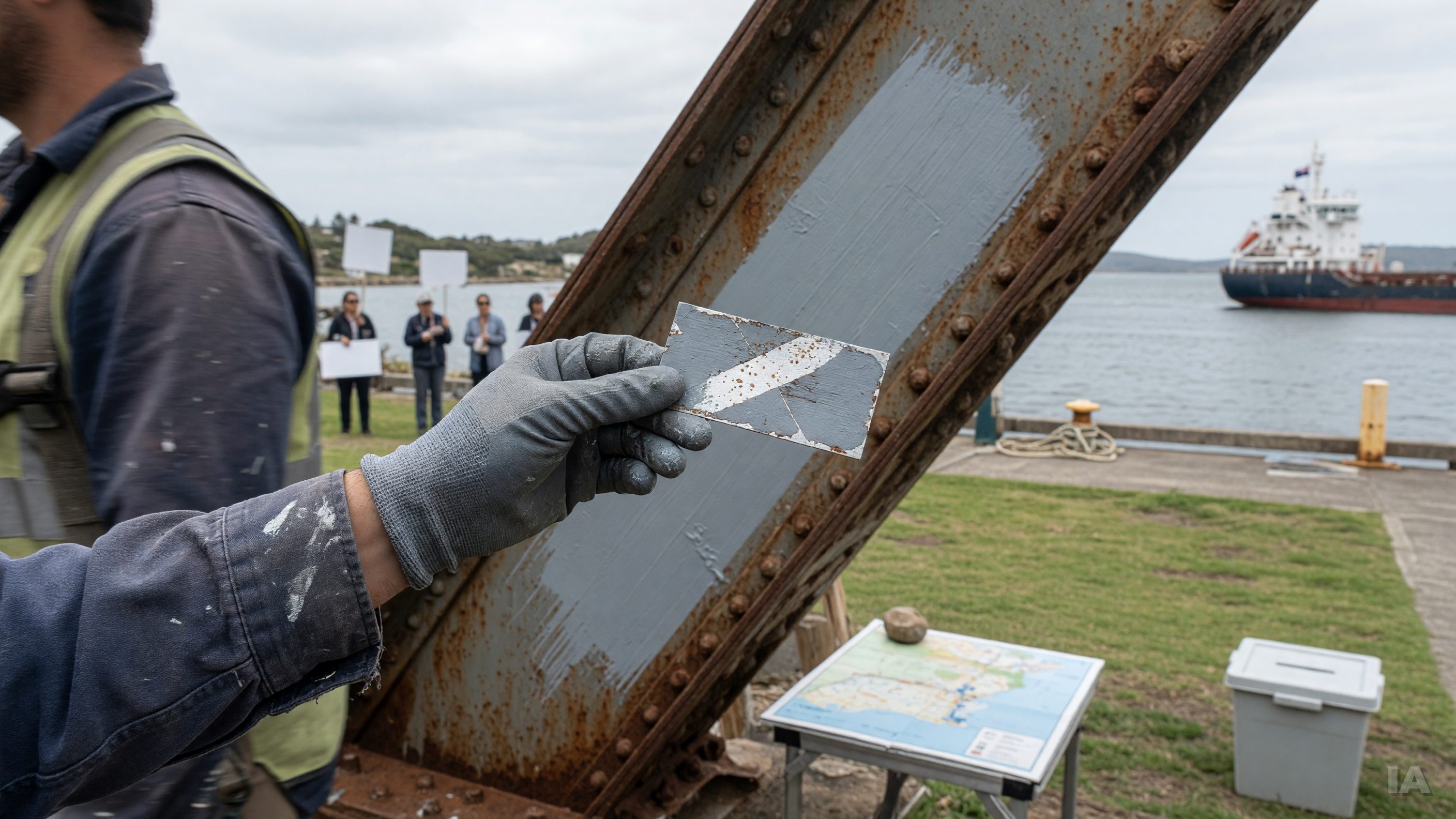 Peinture auto-réparatrice : des chercheurs australiens promettent de ralentir la rouille de l'acier de 600 fois