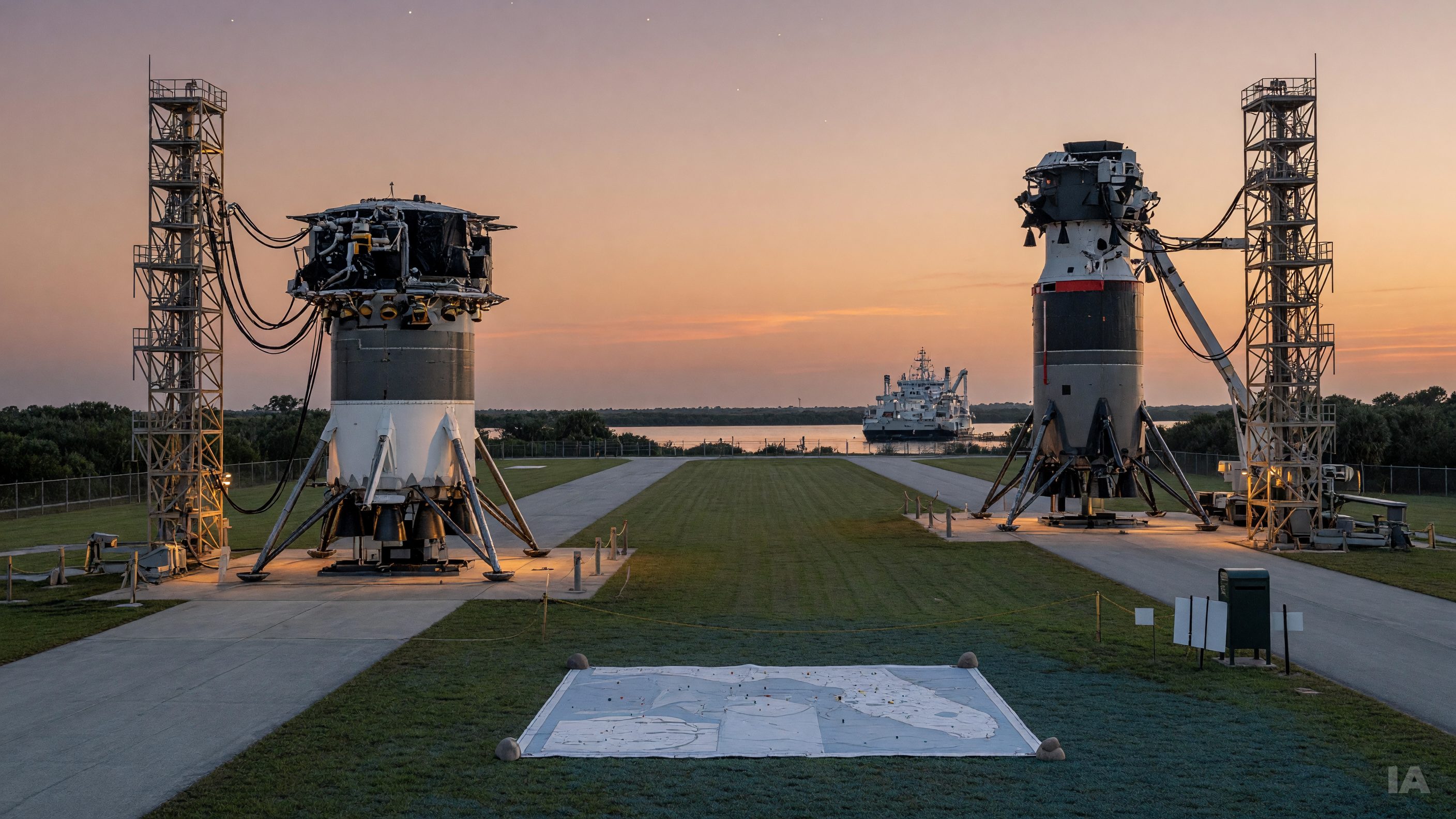 Artemis : SpaceX et Blue Origin à l'épreuve avant le choix de l'atterrisseur lunaire