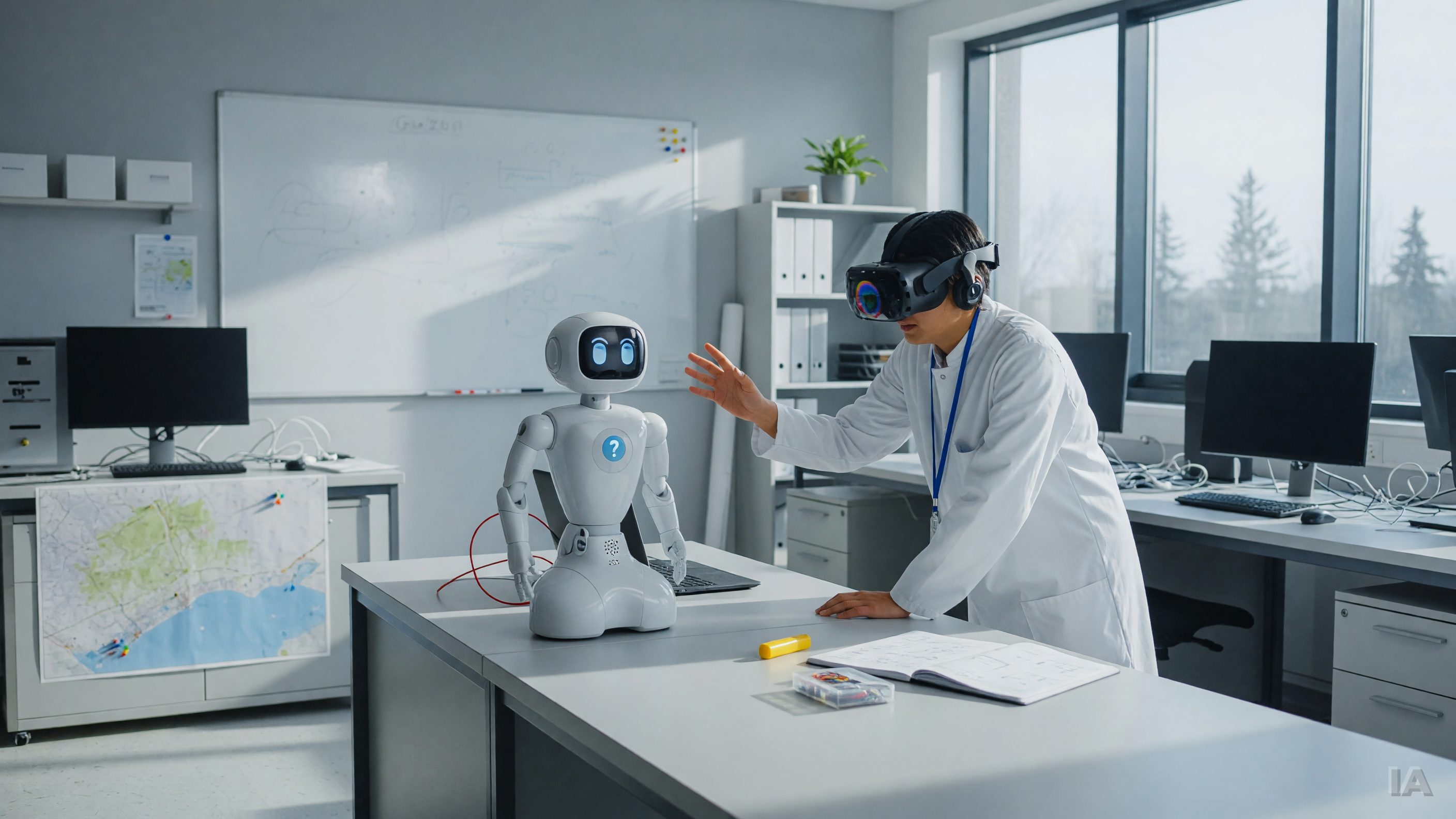 Parler, regarder, toucher : un cadre multimodal apprend aux robots sociaux à réagir au contexte, d'abord en réalité virtuelle